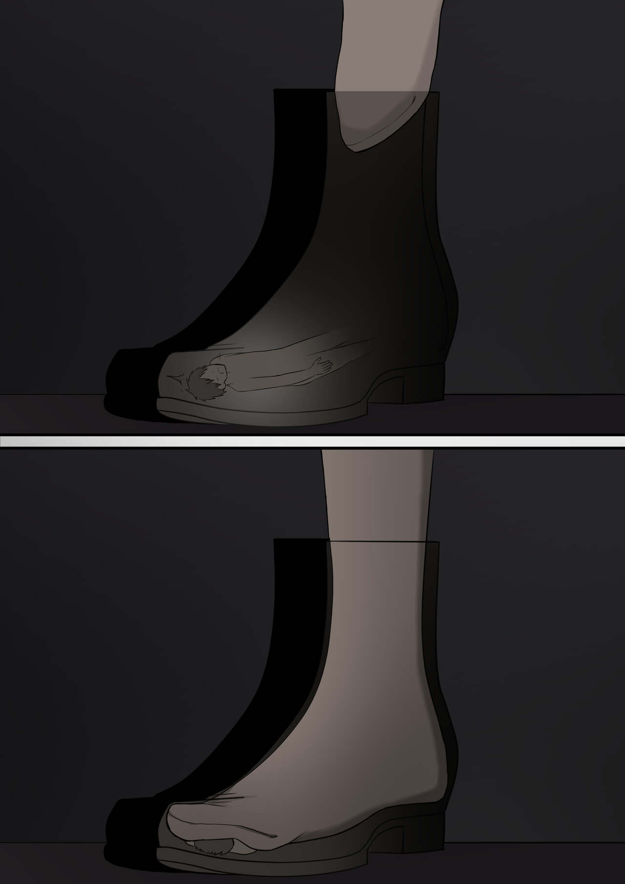 [Kaoinshou Zero] Anata no Ibasho wa Ashi no Shita [Textless] image number 115