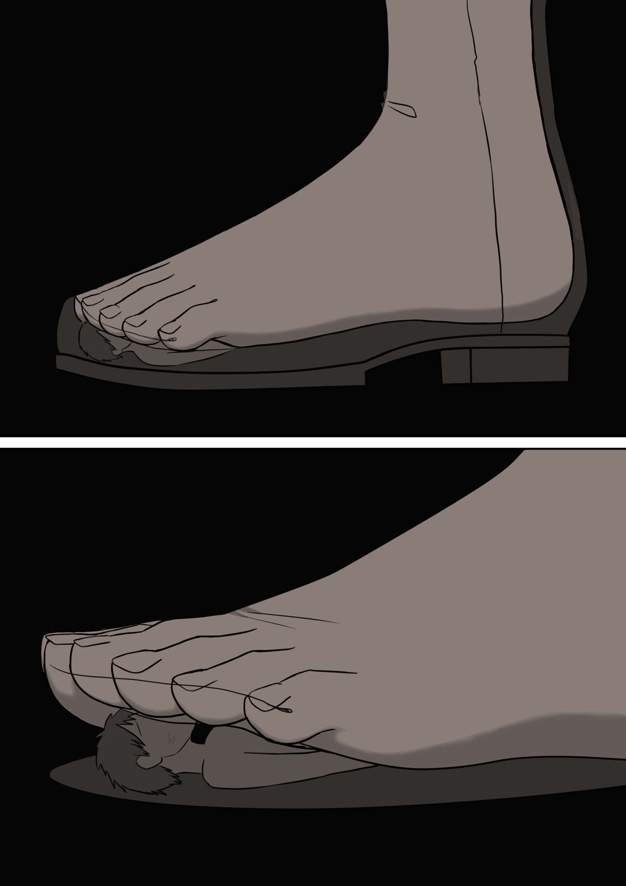 [Kaoinshou Zero] Anata no Ibasho wa Ashi no Shita [Textless] image number 116