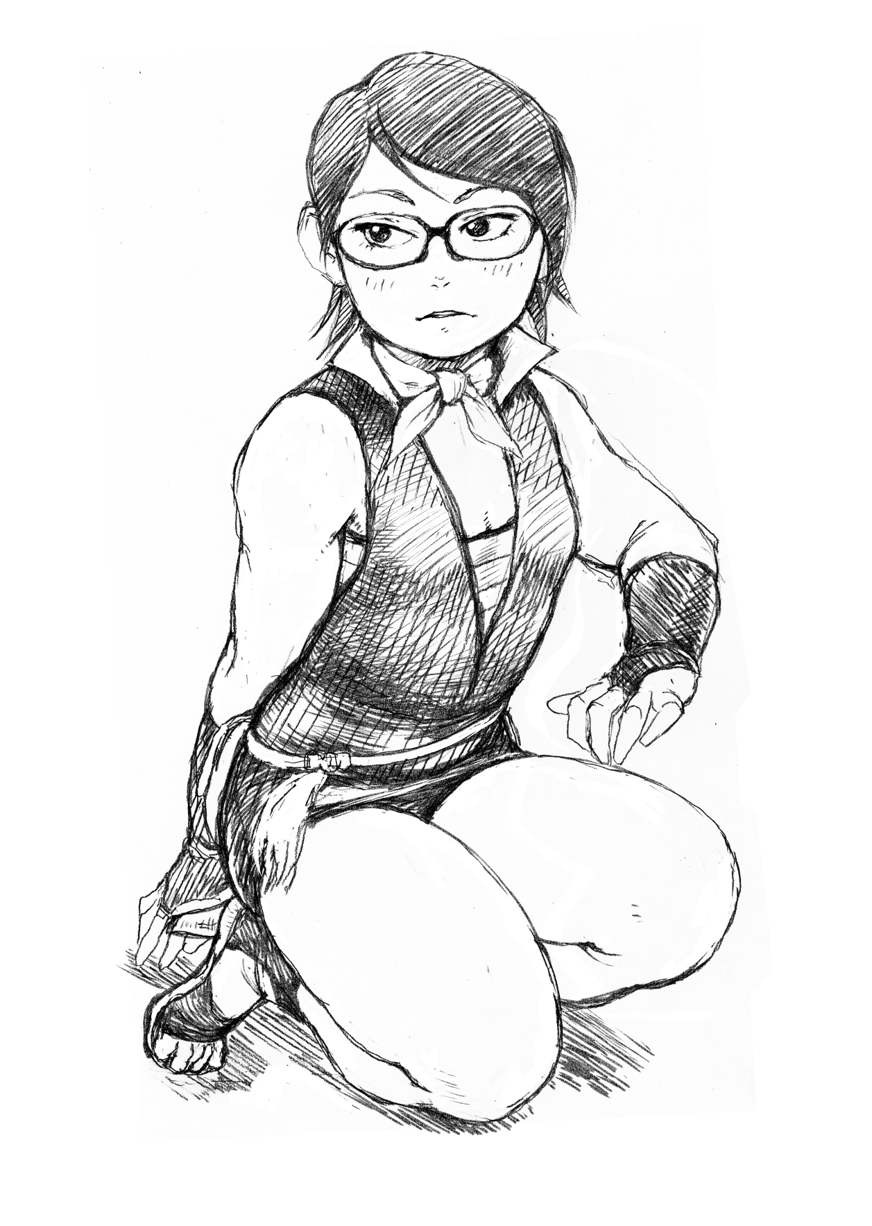 [Tsurugashima Heights (Hase Tsubura)] Nikudama 19 + Omake (Boruto) [English] [full tummy] 이미지 번호 27