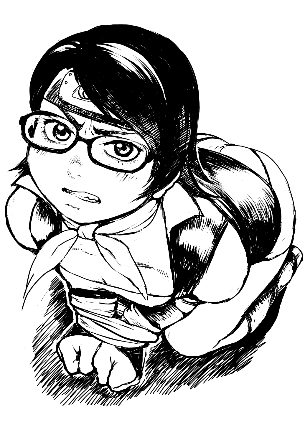 [Tsurugashima Heights (Hase Tsubura)] Nikudama 19 + Omake (Boruto) [English] [full tummy] 이미지 번호 29