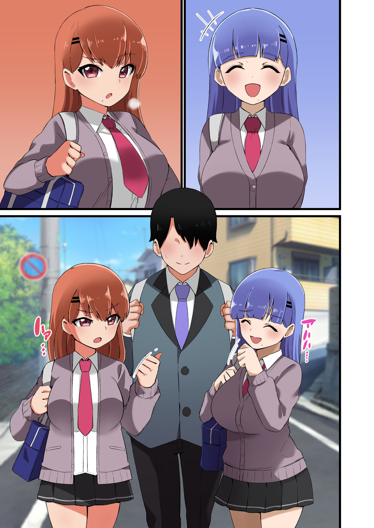 [Shake Chazuke] Futago Shimai Kara Kokuhaku Saretakedo Kimerarenaikara Paizuri de Erabu Koto ni Shita Hanashi numero di immagine  35