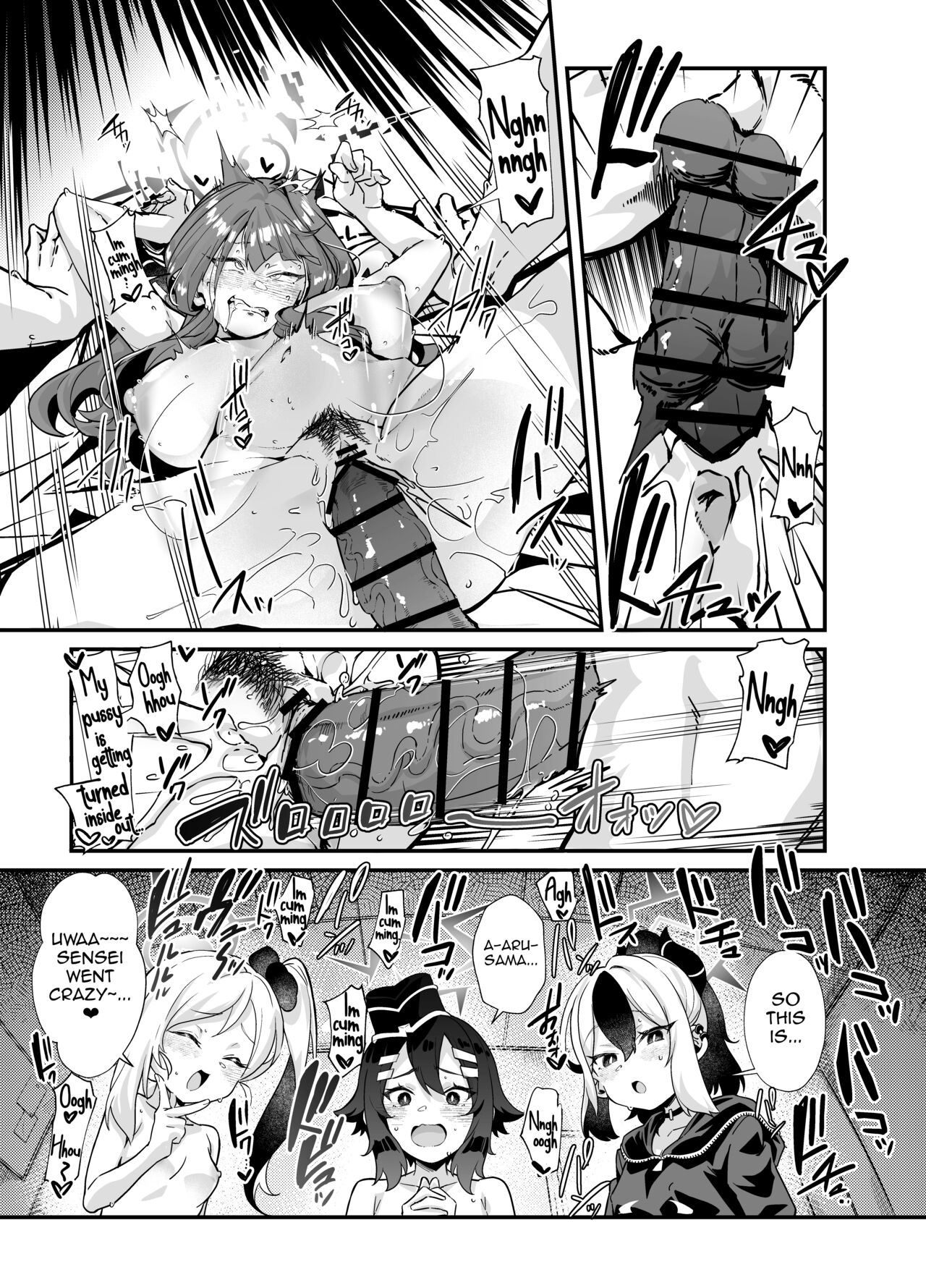 [Mori no Michi (Mori Sinrisk)] Aruchan dake Saimin ni Kakattenai Hon | A Book Where Only Aru Didn't Get Hypnotized (Blue Archive) [English] [Shiririn] [Digital] Bildnummer 18