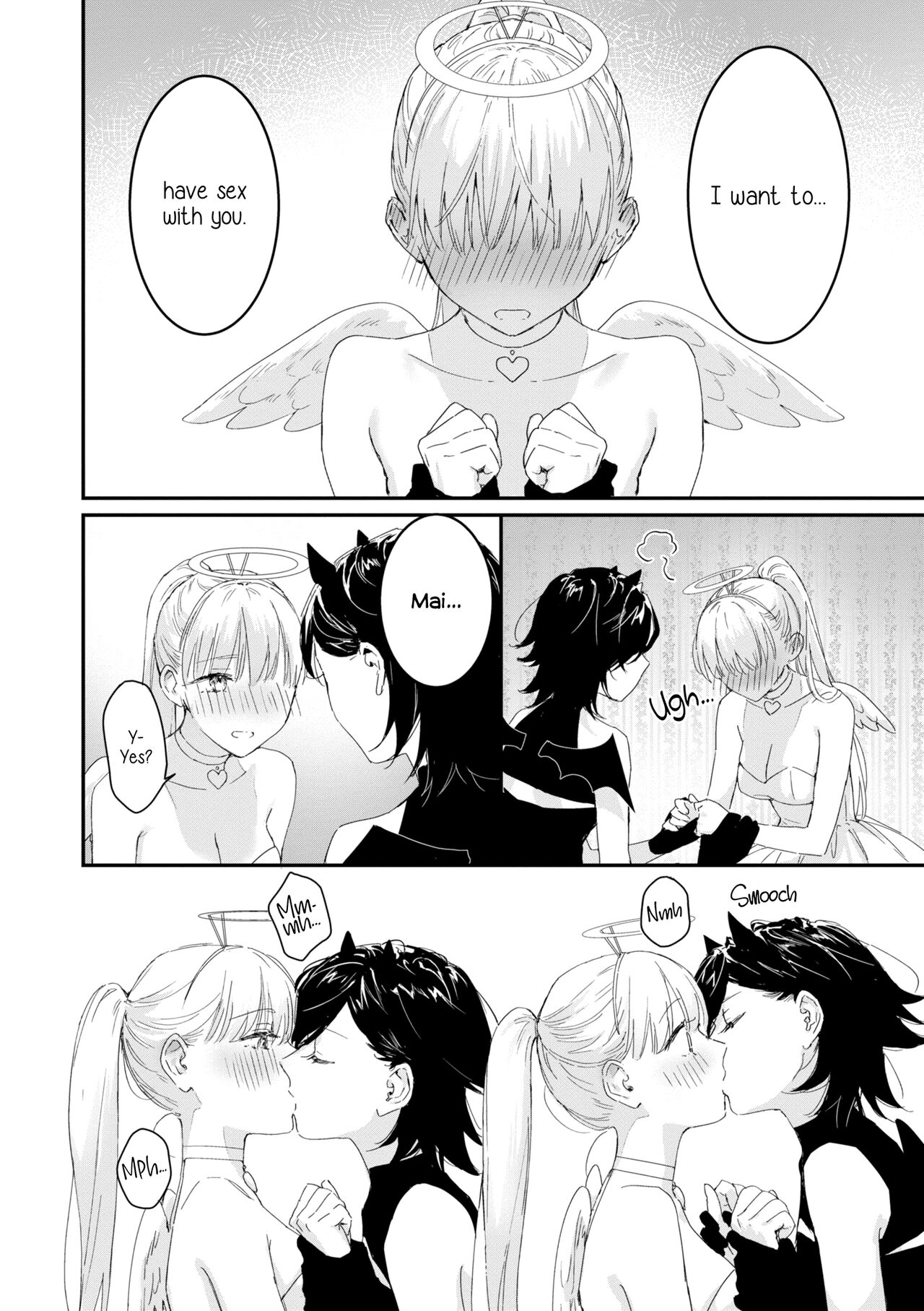 [nipi] Tenshi-chan wa Yuuwakushitai | A Little Angel's Temptation (Cosplay Yuri Ecchi Anthology) [Noca Scans] [English] [Digital] 图片编号 10