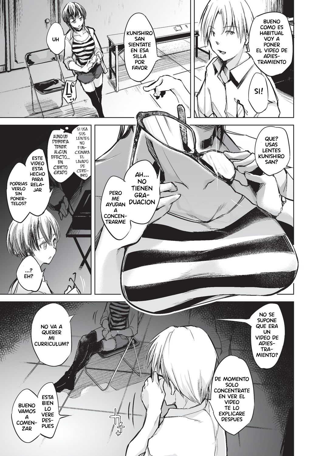 [Shijokko] Sennou Sareru dake no Kantan na Oshigoto desu Kouhen - It's Just An Easy Job To Be Brainwashed | Someterse a un lavado de cerebro es un trabajo muy facil 2da parte (COMIC AUN Kai Vol. 3) [Spanish] [serres] 이미지 번호 3