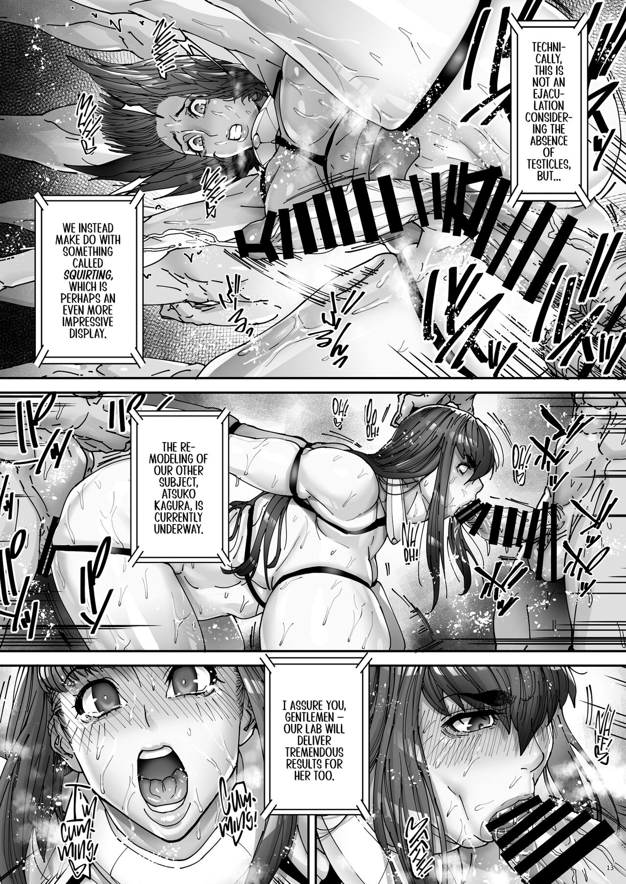 [Kocho Kocho Koukou (Bonten)] Nyuujoku no Ori ~Hitozuma Sousakan Atsuko~ Ni | Snared and Defiled: Agent Atsuko, Married Detective 2 [English] [cutegyaruTL] [Digital] изображение № 14