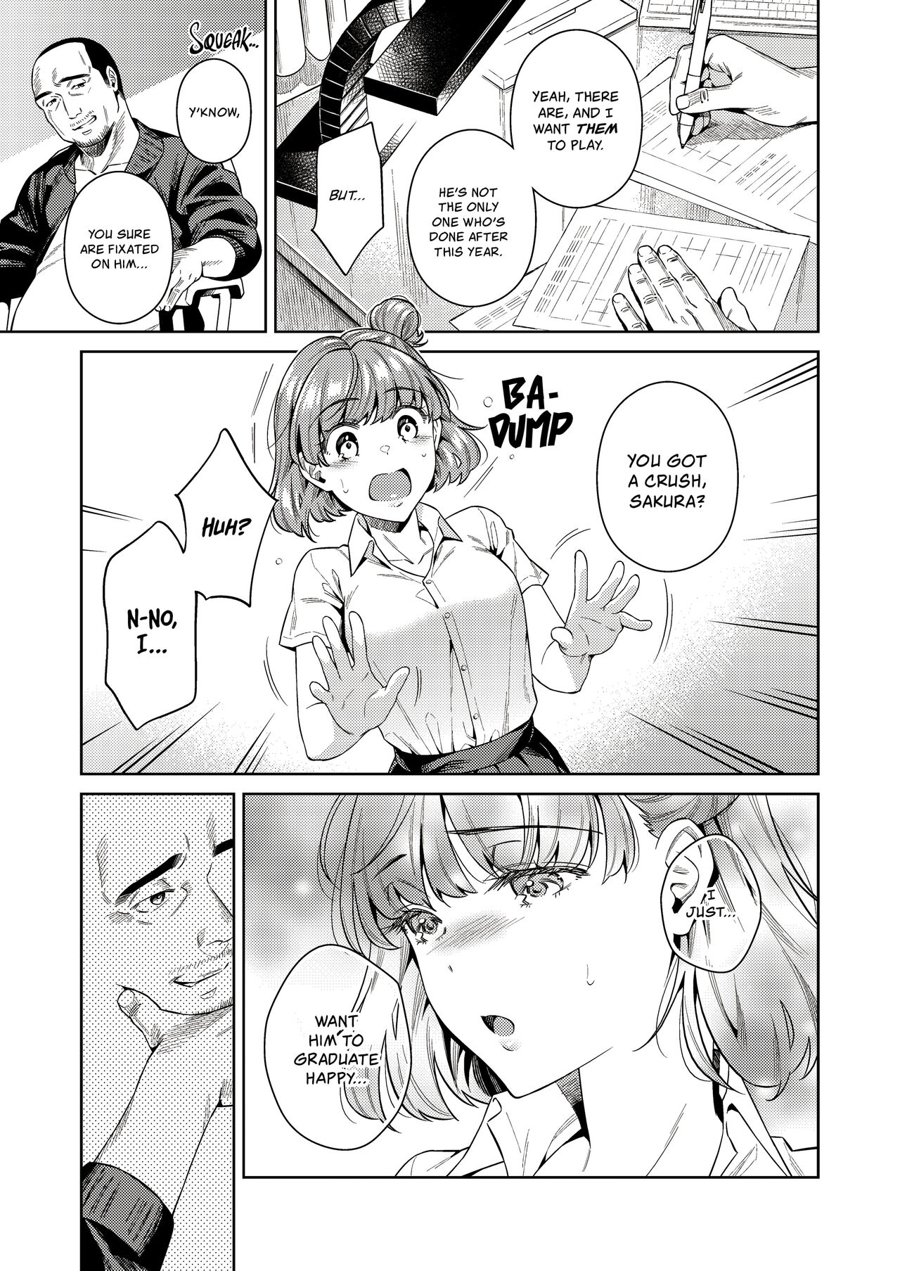 [2JIMUSUBI (Ohno Kanae)] TRADE OFF -Watashi no Yoku to Kimi no Yume- [English] [Decensored] image number 10