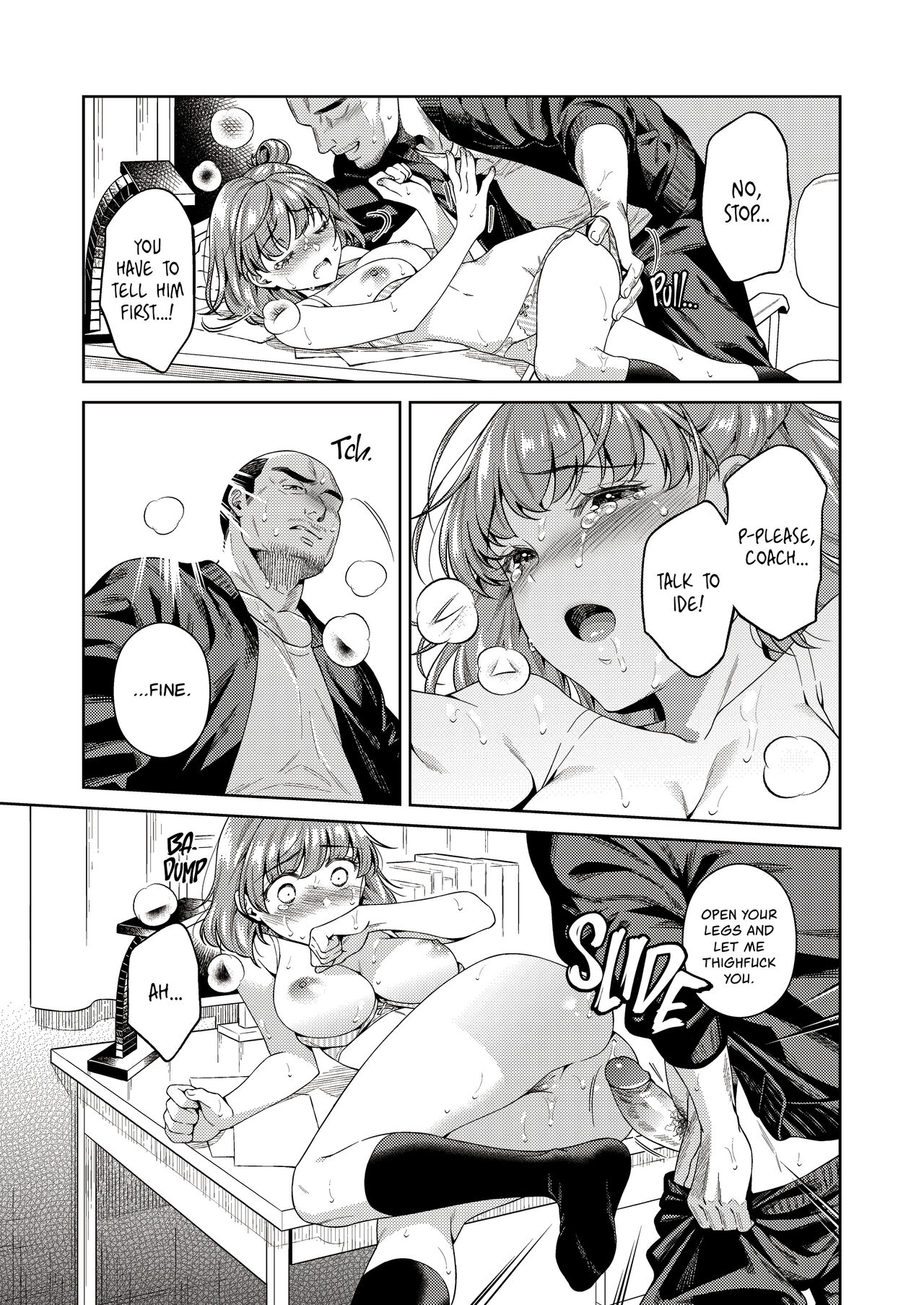 [2JIMUSUBI (Ohno Kanae)] TRADE OFF -Watashi no Yoku to Kimi no Yume- [English] [Decensored] image number 16