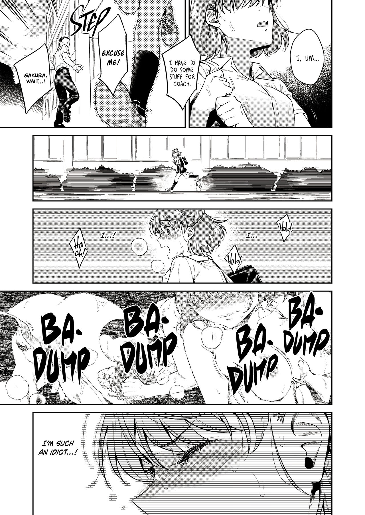 [2JIMUSUBI (Ohno Kanae)] TRADE OFF -Watashi no Yoku to Kimi no Yume- [English] [Decensored] image number 46