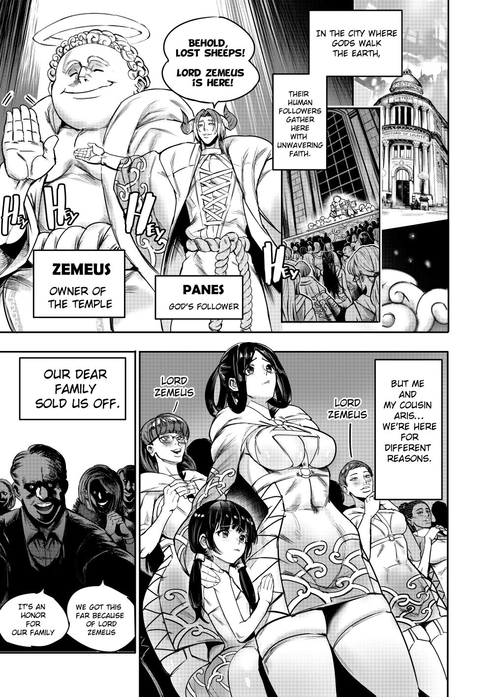 [Furiouzly] I sold my body to a god Chap 5.5 [English] [Uncensored] 画像番号 4