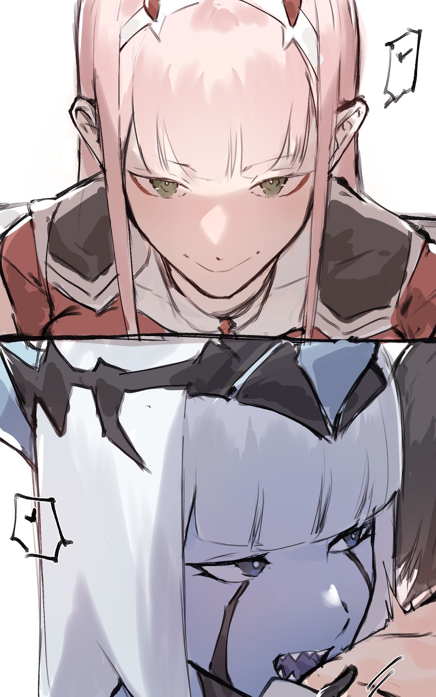 [Angel] Zero Two and Zero One x Hiro futa 画像番号 2