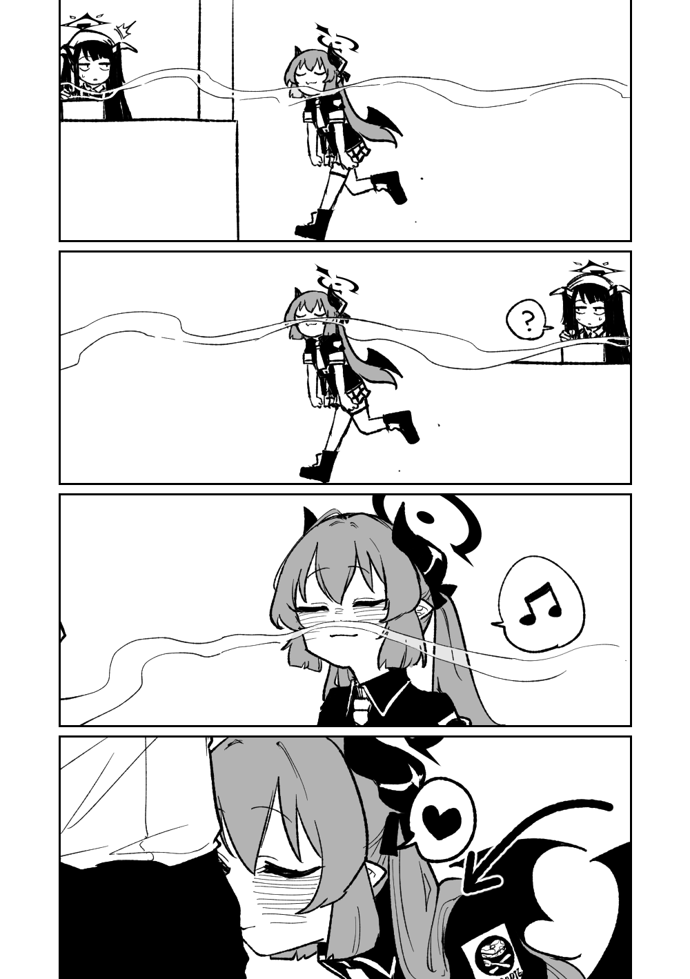 [Asahina Yoshitosi] Yamete Junko | “Junko, stop.” (Blue Archive) [English] [kyotogrand + “R”] [Digital] première image