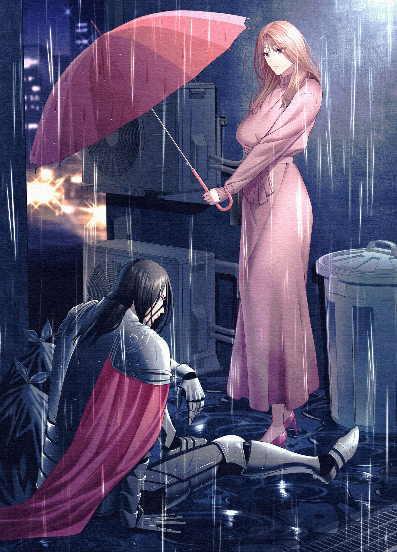 [Irokawa Iku] (K)NIGHT & DAY Hirotta Gyaku Tori Kishi ga "Osu" ni naru made | Un caballero, transmigrado al japón moderno [Spanish] 图片编号 9