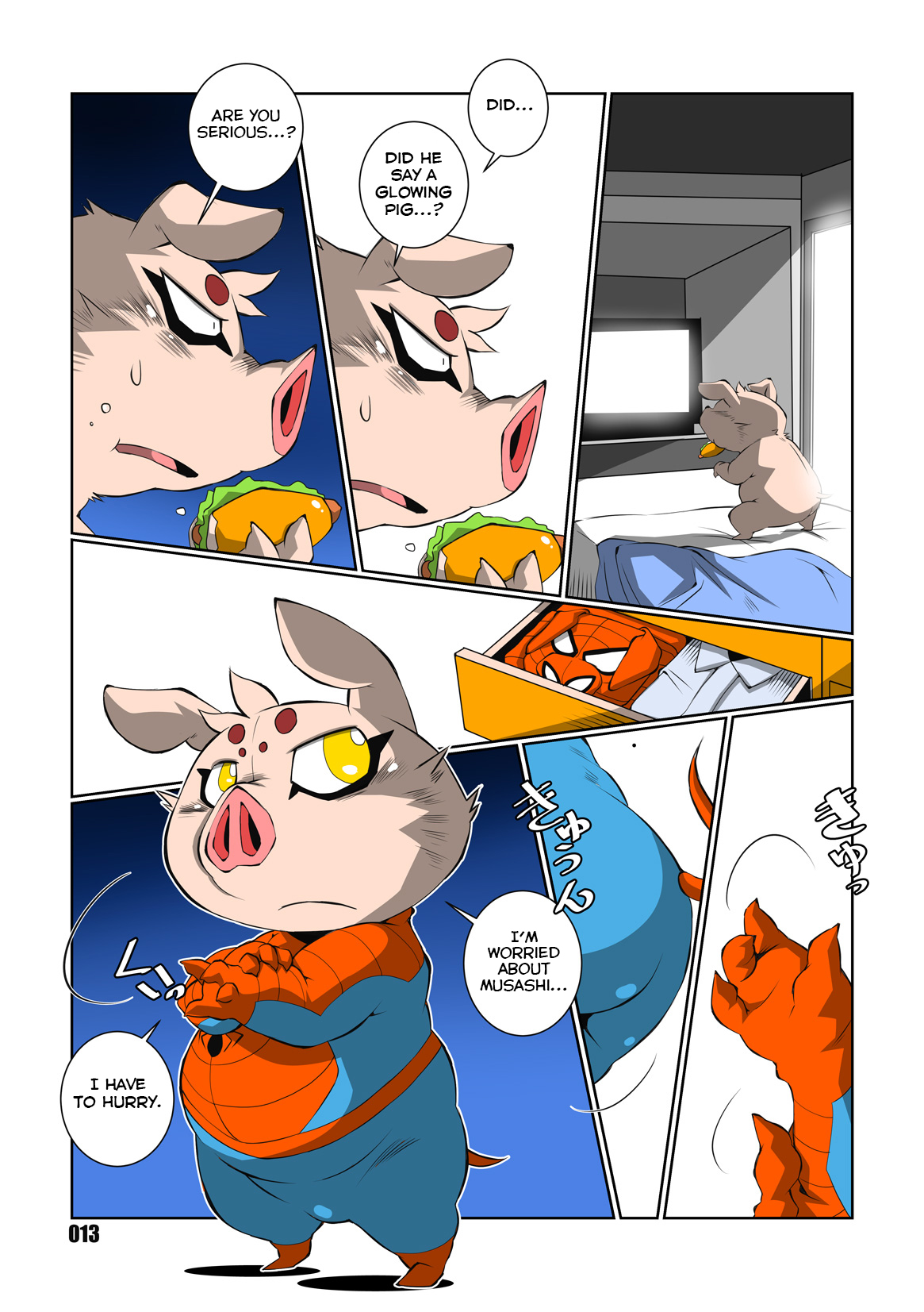 [Chibineco Honpo (Chibineco Master)] Spider-Ham (Spider-man) [English] [Yuuta's Blog] [Digital] image number 13