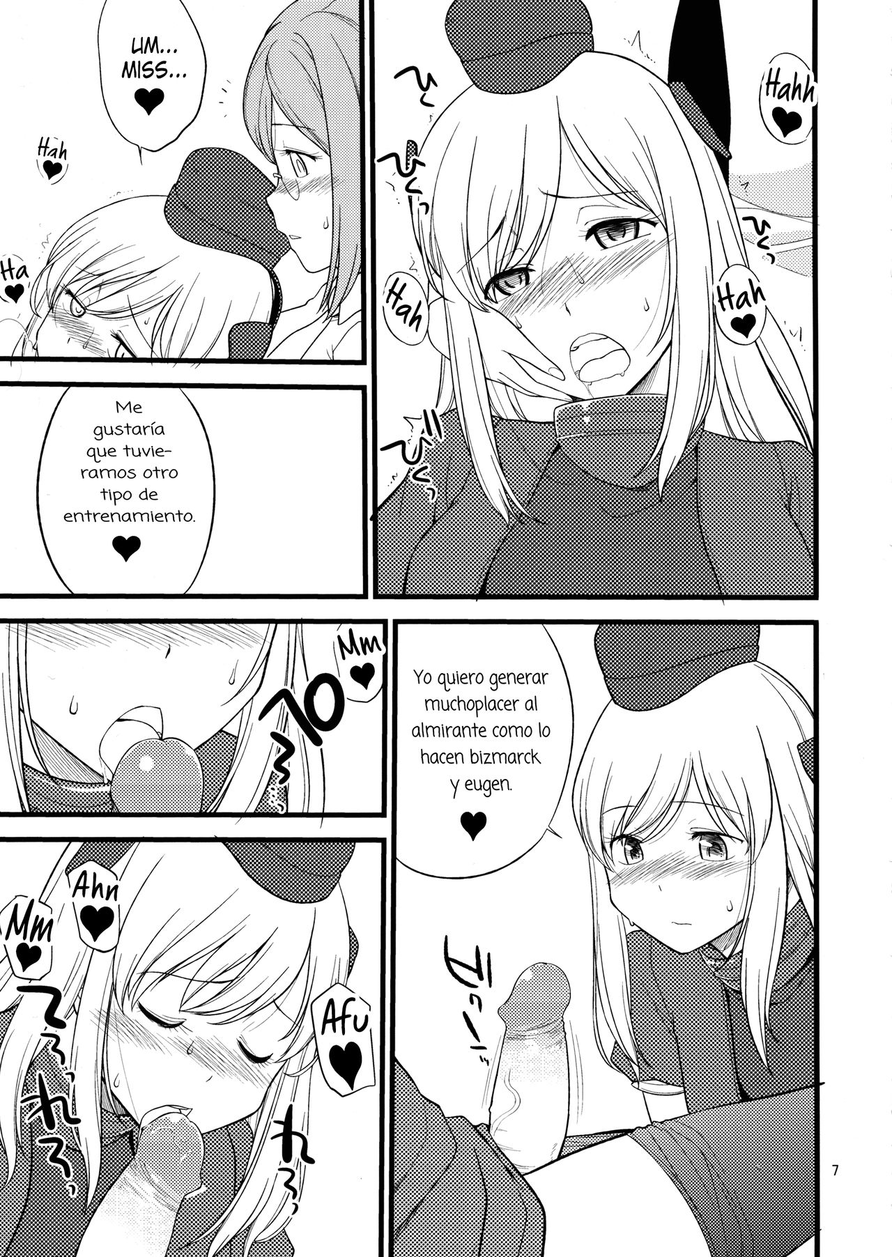 (C88) [Hinemosuan (Hinemosu Notari)] Katori Sensei no Tokubetsu Renshuu (Kantai Collection -KanColle-) [Spanish] [Amaterasu] [Decensored] 7eme image