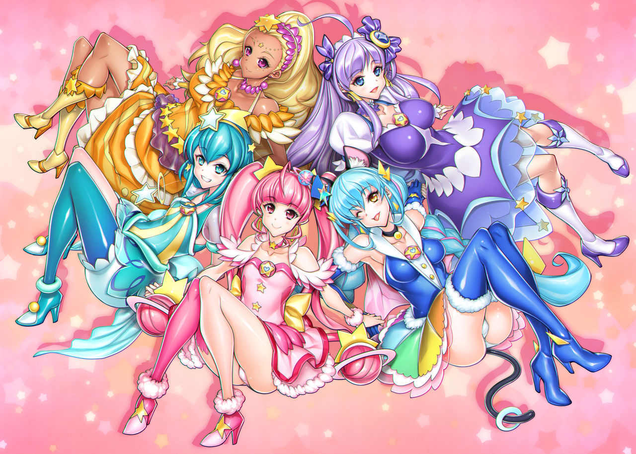 (C96) [Kashiwa-ya (Hiyo Hiyo)] Star ☆ O-Twinkle Hamecure (Star Twinkle PreCure) [Digital] 9eme image