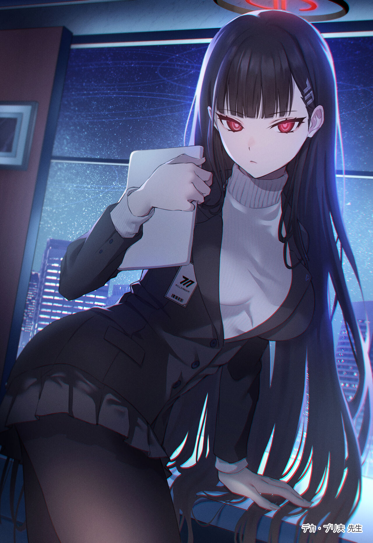 [Ukatsu de wa Nai (noukatu, Minase Kuru)] BluArch Saimin Momotalk Soushuuhen -Hobo Goudoubon- (Blue Archive) [Digital] imagen número 52