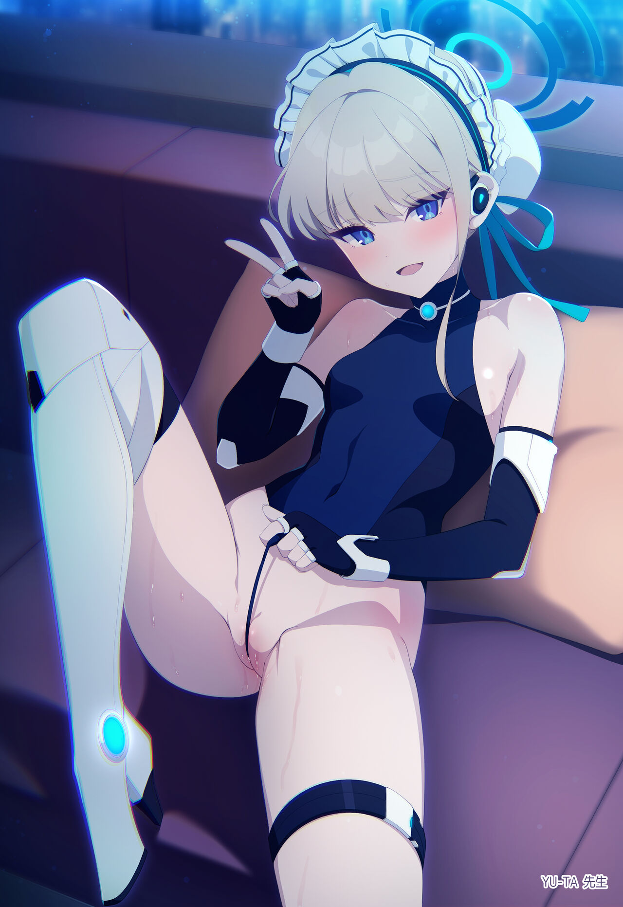 [Ukatsu de wa Nai (noukatu, Minase Kuru)] BluArch Saimin Momotalk Soushuuhen -Hobo Goudoubon- (Blue Archive) [Digital] imagen número 66