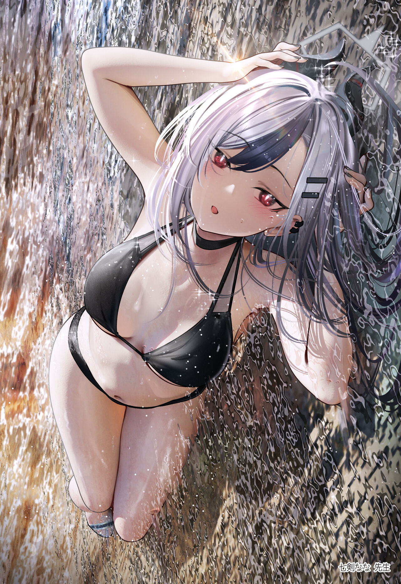 [Ukatsu de wa Nai (noukatu, Minase Kuru)] BluArch Saimin Momotalk Soushuuhen -Hobo Goudoubon- (Blue Archive) [Digital] imagen número 73