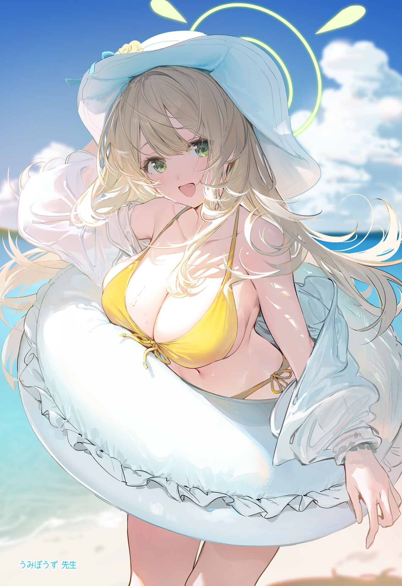 [Ukatsu de wa Nai (noukatu, Minase Kuru)] BluArch Saimin Momotalk Soushuuhen -Hobo Goudoubon- (Blue Archive) [Digital] imagen número 74