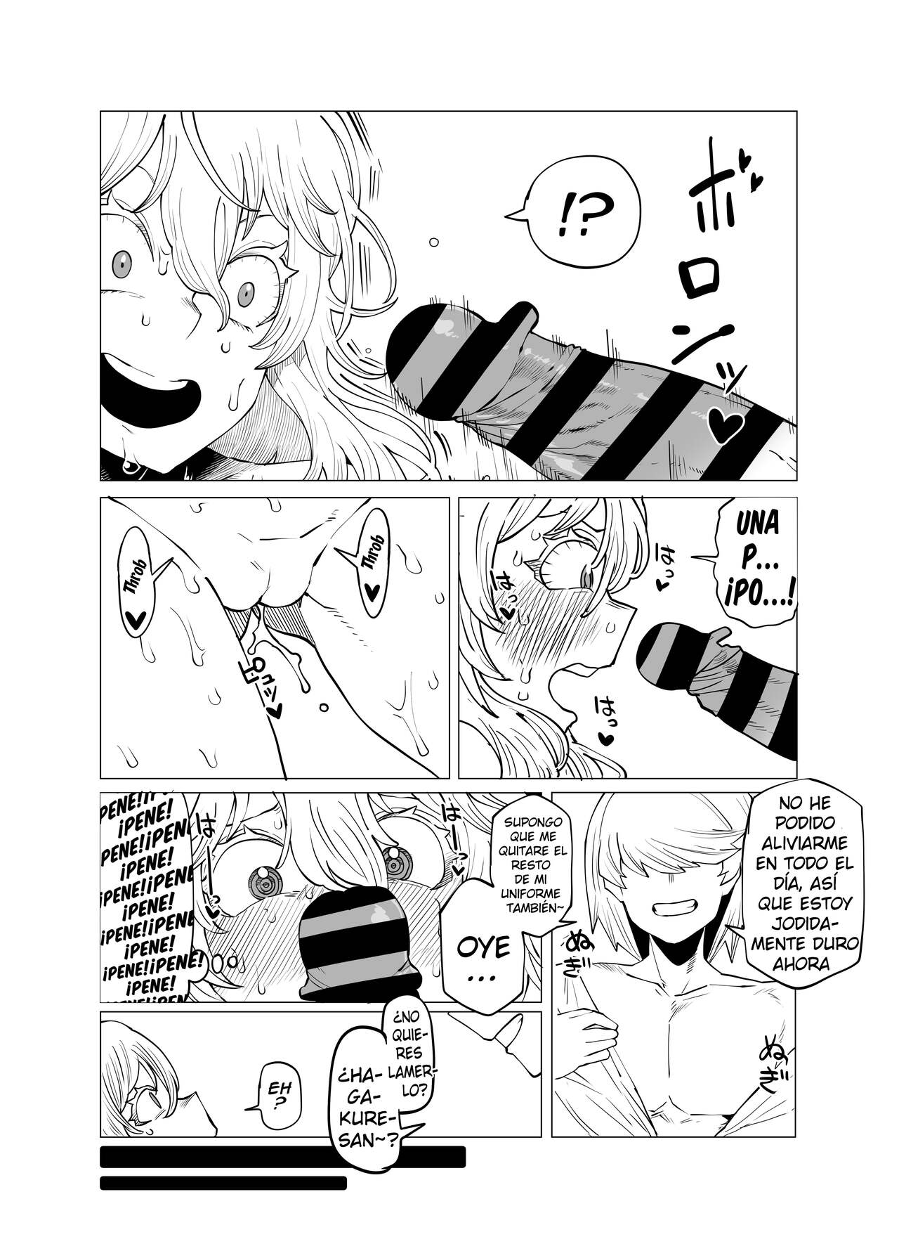 [Oekaki Kaki] Teisou Gyakuten Butsu ~Hagakure no Baai~ | Academia de Héroes & una Moralidad Invertida 3: Caso Hagakure (Boku no Hero Academia) [Spanish] [kalock] 图片编号 5