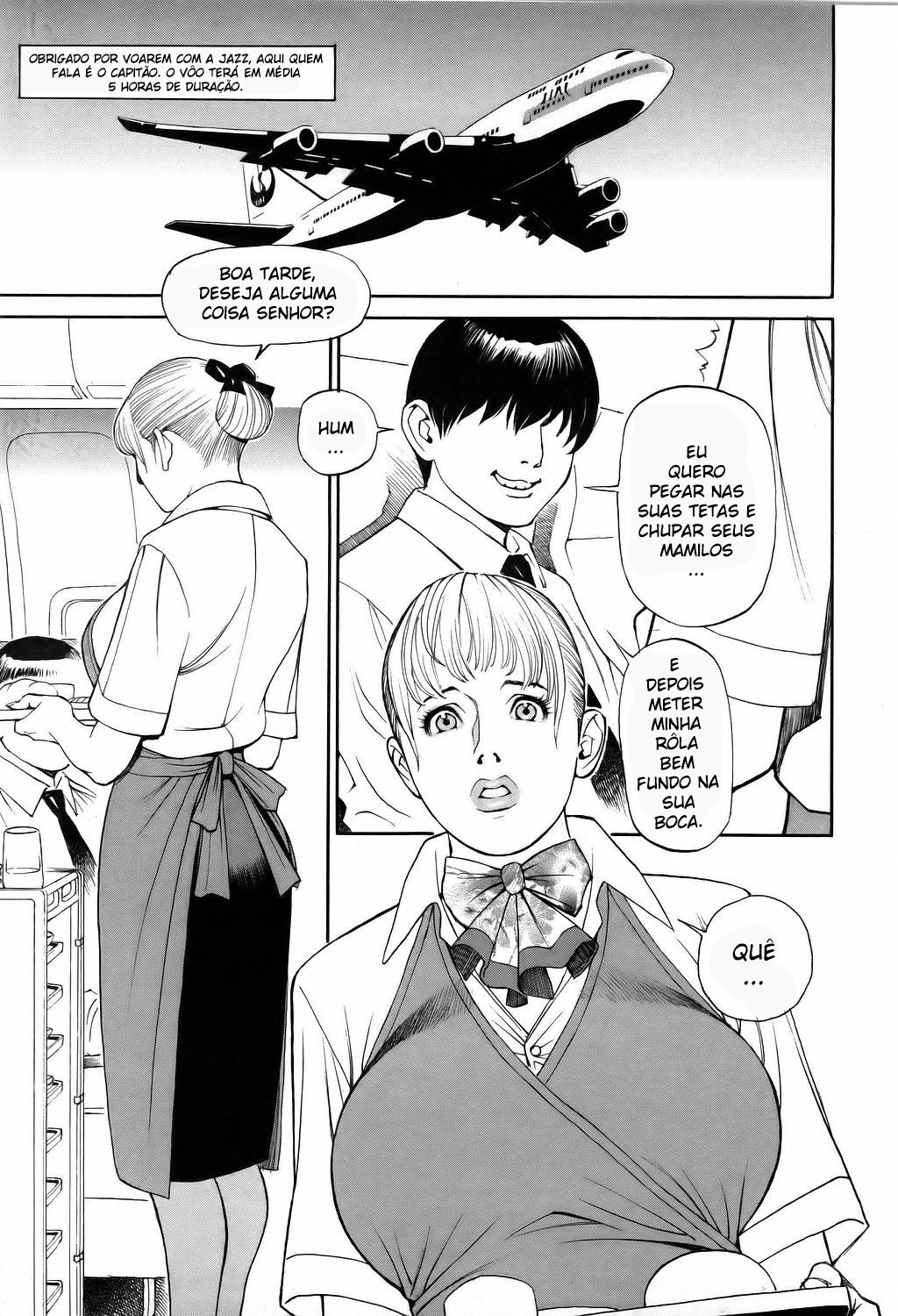 [Izayoi Seishin] Aeromoça de Luxo [Portuguese-BR][Decensored] image number 3