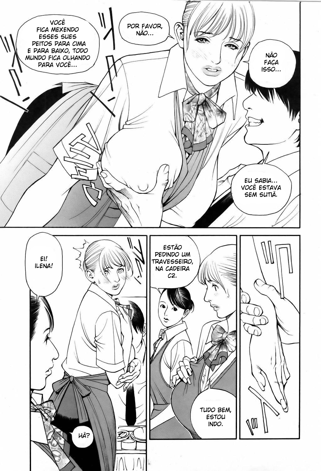 [Izayoi Seishin] Aeromoça de Luxo [Portuguese-BR][Decensored] image number 5