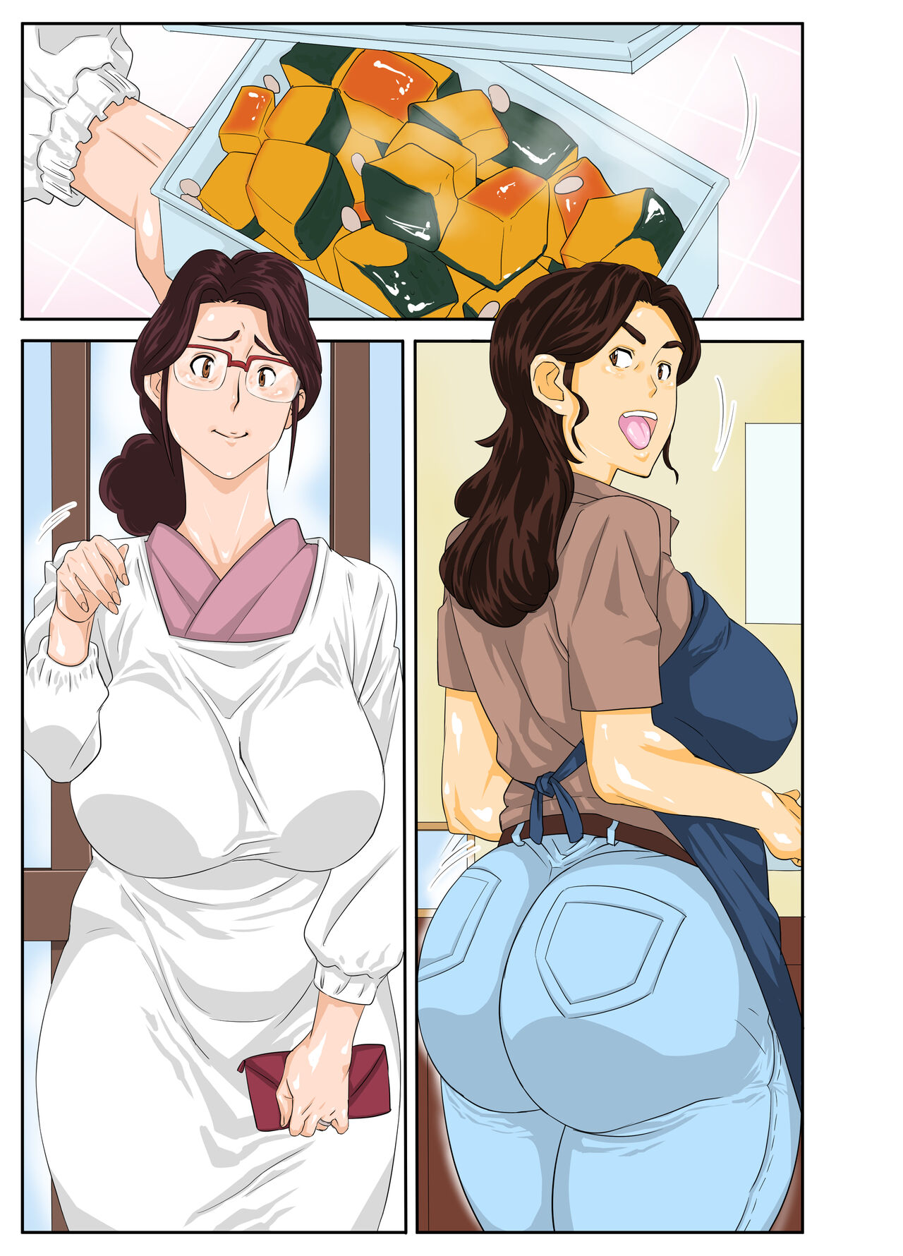 [Mosquito Man] Onsenyado de Chara-o ni Kuwareta Muchi Muchi Kaa-chan [RAW+ Textless version] 이미지 번호 43