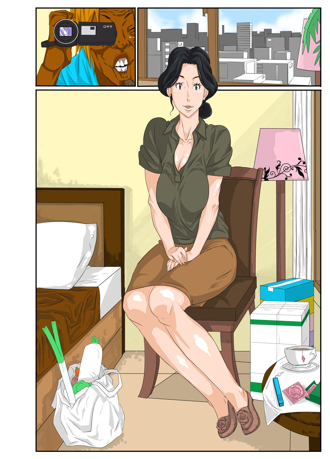 [Mosquito Man] Kaa-chan to Charao [RAW+ Textless version] image number 52