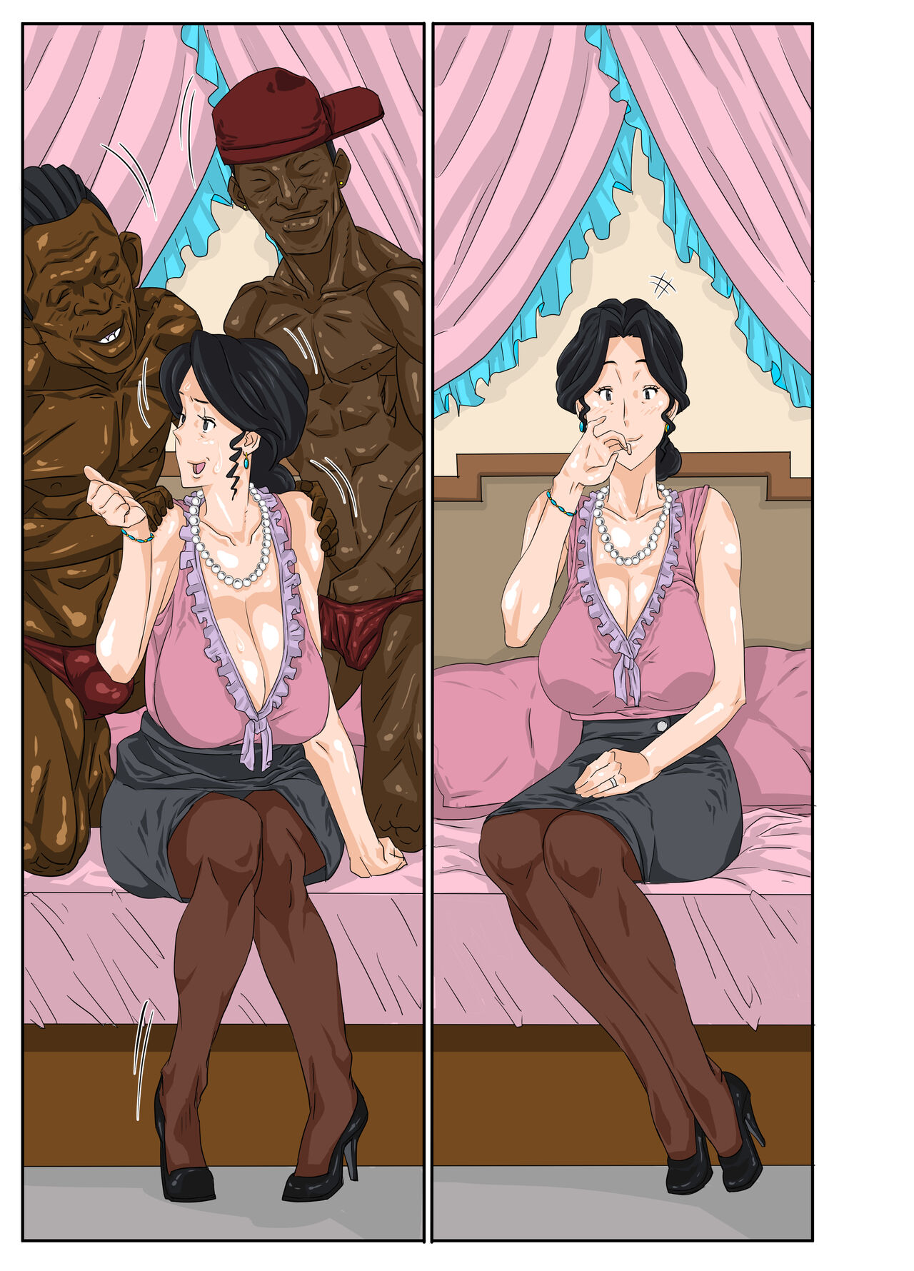 [Mosquito Man] Kaa-chan to Charao [RAW+ Textless version] image number 85