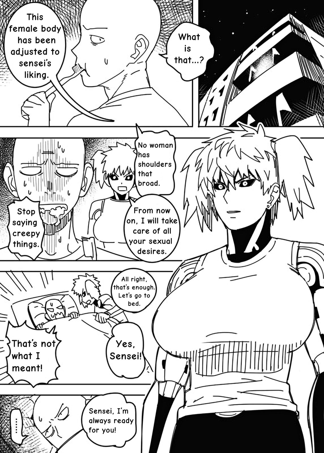 No Pants Woman 1-8 (One Punch Man) [English] numero di immagine  16