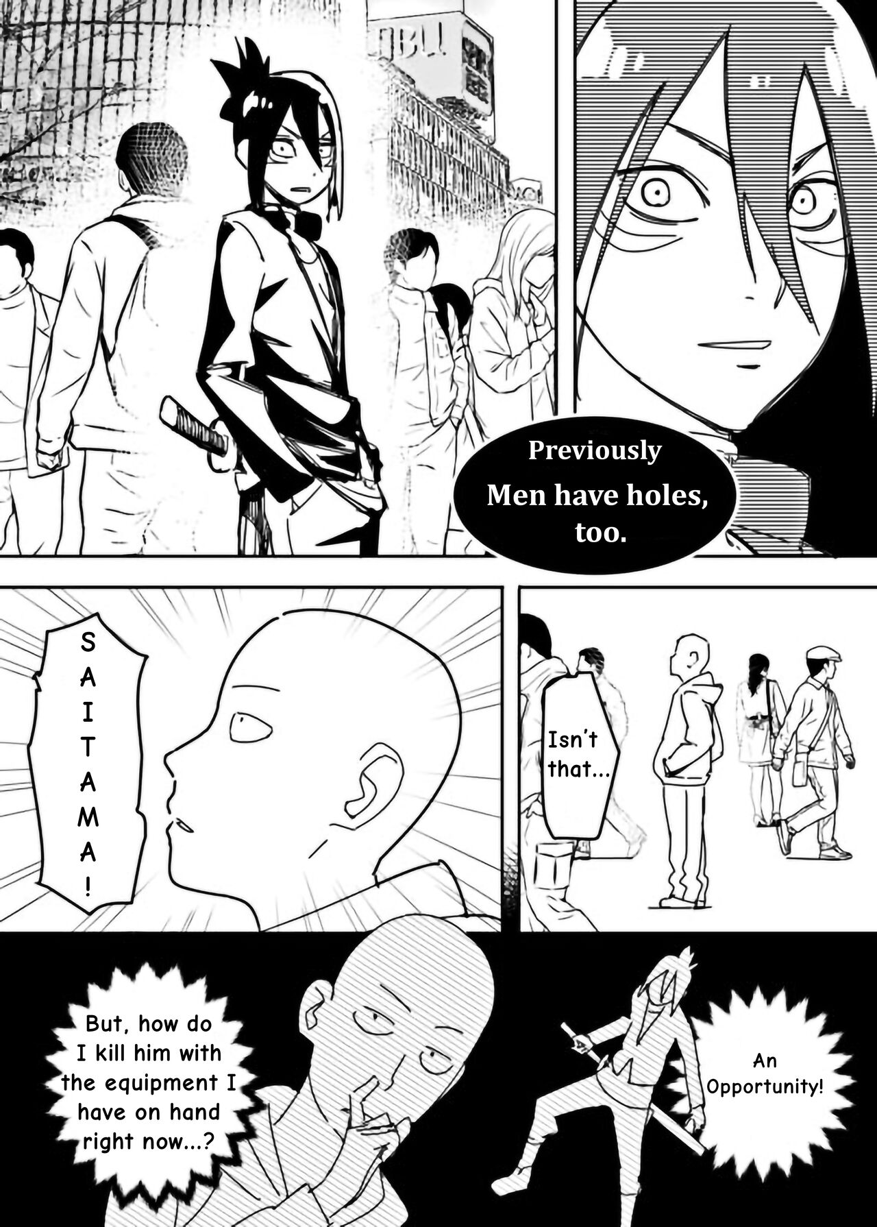 No Pants Woman 1-8 (One Punch Man) [English] изображение № 18