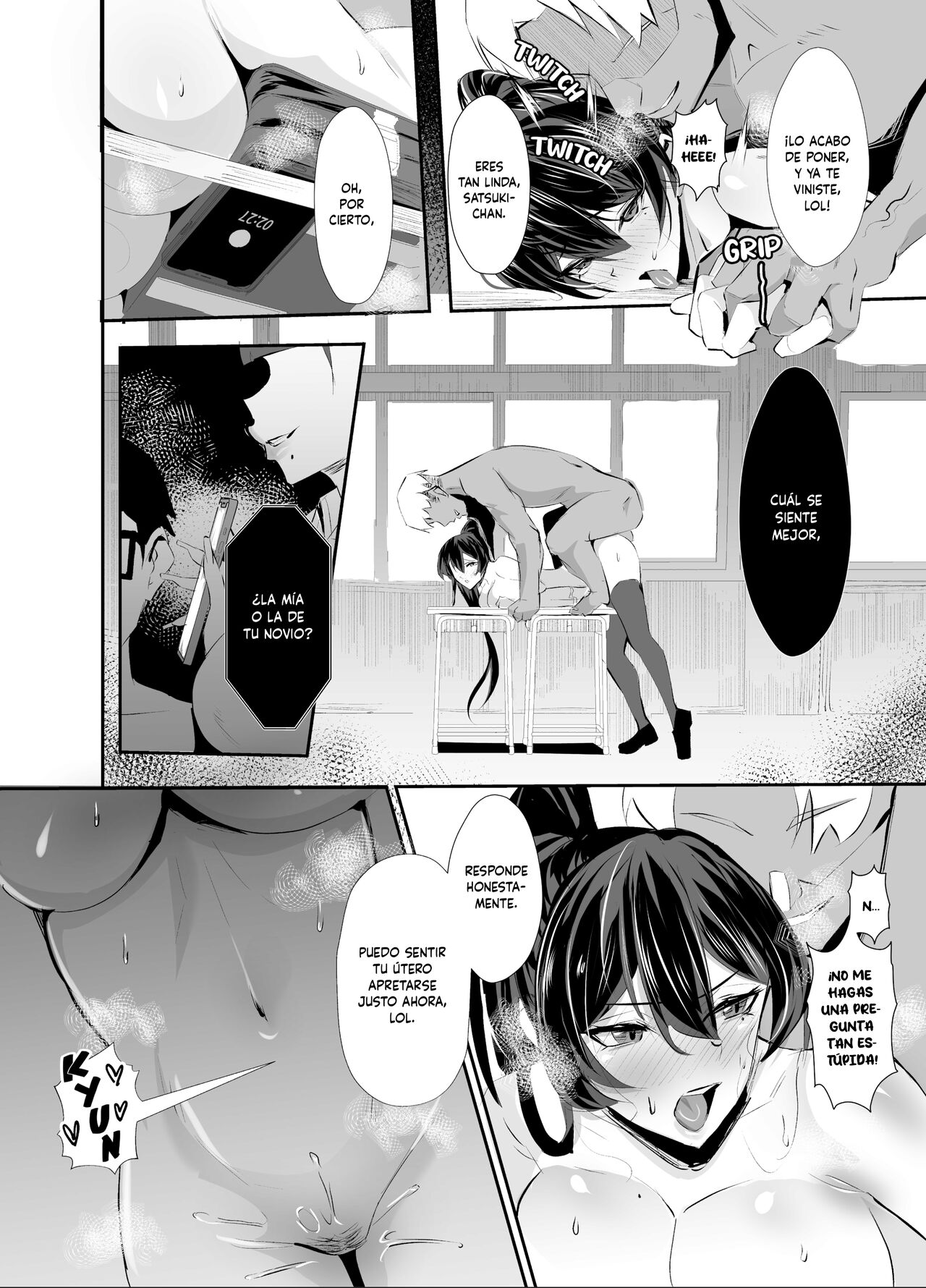 [Zenjidou Shimoneta Seizou Machine (Chinetsu)] Kuppuku ~Fuuki Iinchou wa Odosarete Netorarete...~ | Submission ~La Presidenta Del Comité De Moral Pública Es Chantajeada Y Obligada A Ser Infiel...~ [Spanish] [NETORU SCAN] [Decensored] [Digital] image number 34