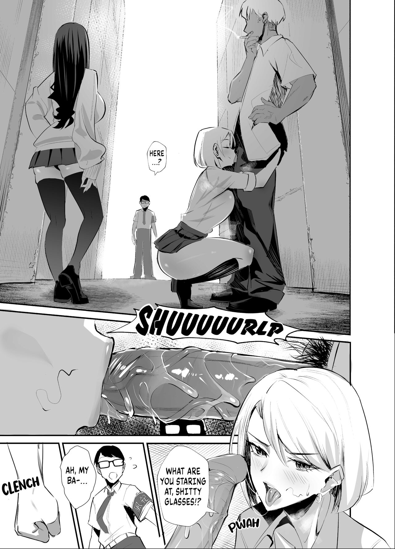 [Zenjidou Shimoneta Seizou Machine (Chinetsu)] Kuppuku ~Fuuki Iinchou wa Odosarete Netorarete...~ | Submission ~the President of the Public Morals Committee is Blackmailed and Forced to Cheat...~ [English] [FuDeORS] [Decensored] [Digital] image number 9