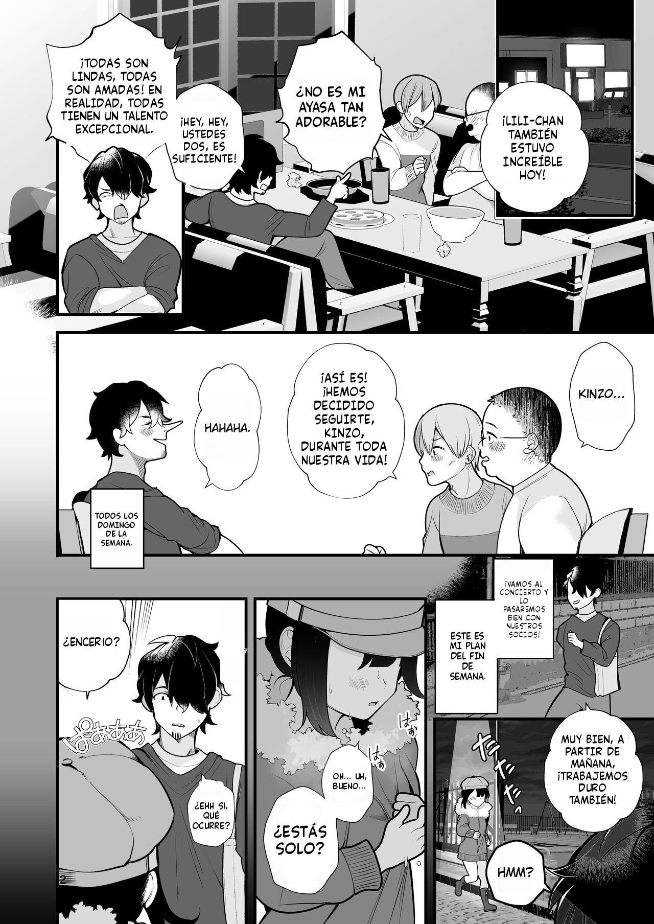 [Agenasu (Kari)  (Nagase Tooru)] Oshi no Idol ga Roshutsukyou datta Ken. [Spanish] [JosephDLico] [Digital] 이미지 번호 3