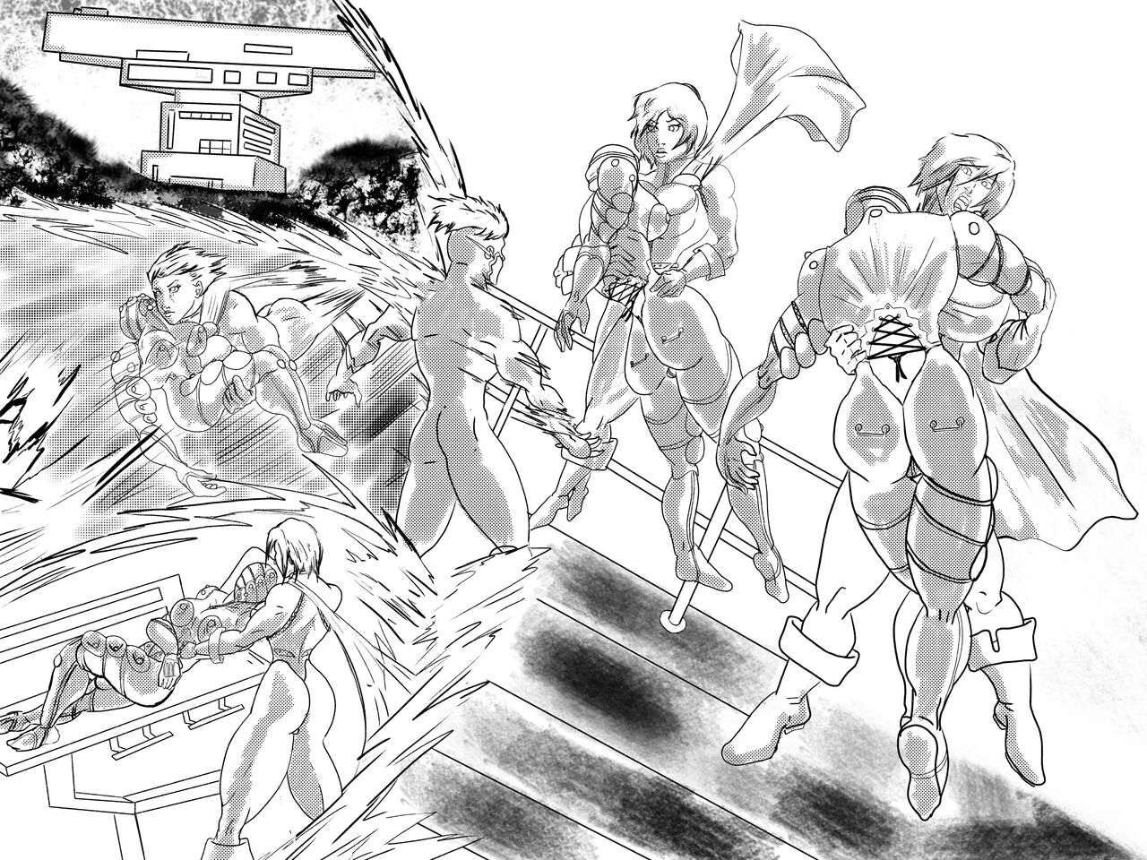 power girl in the multiverses of perversity image number 6