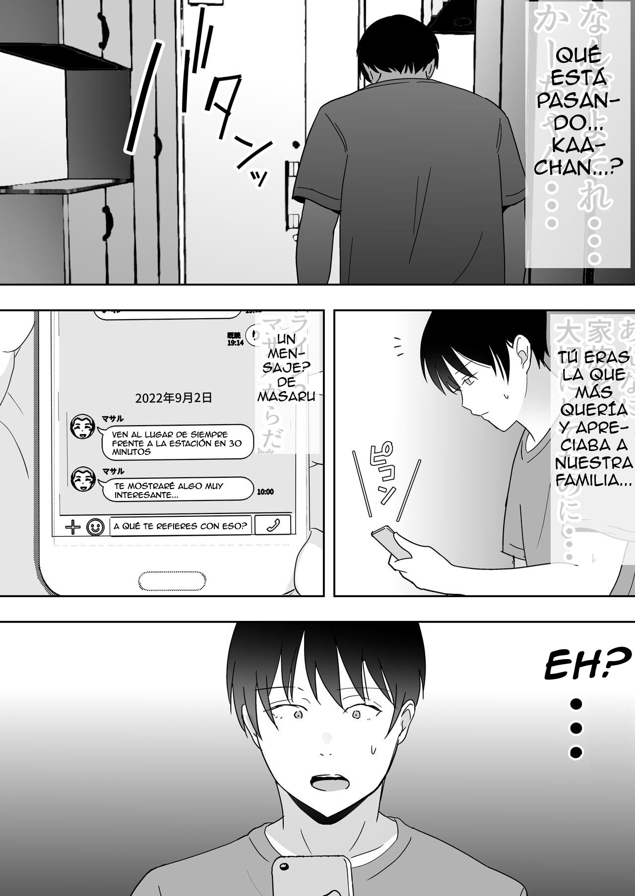 [tarobaumu] TomoKano Kaa-chan3 ~Daisuki na Hahaoya ga Akuyuu Chinpo ni Haramu made~ [Spanish] [Dungeon*Slaves] 34eme image