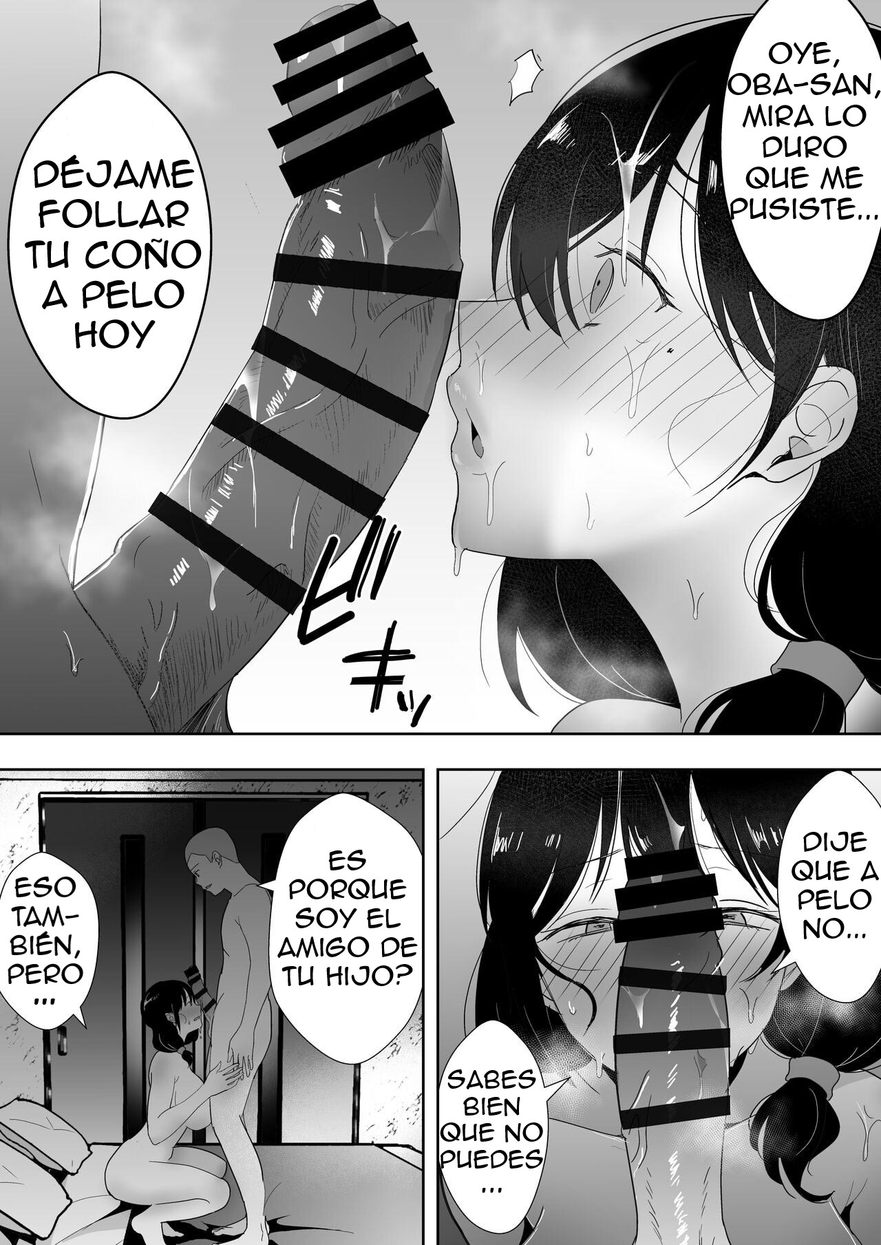 [tarobaumu] TomoKano Kaa-chan3 ~Daisuki na Hahaoya ga Akuyuu Chinpo ni Haramu made~ [Spanish] [Dungeon*Slaves] 58eme image