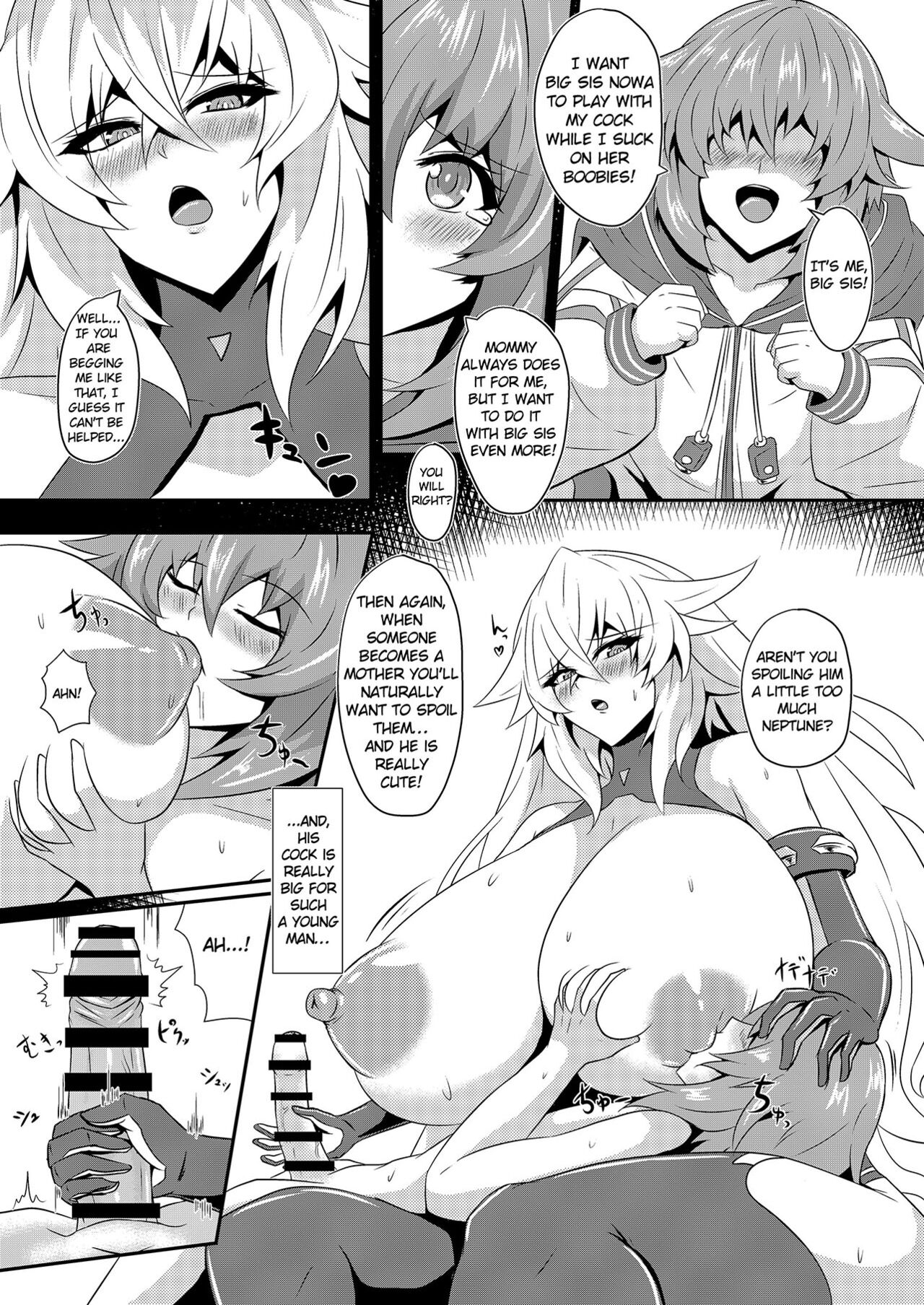 (C102) [Shiro Brownie (Seshiro)] Pleasure Heart -NOIRE- (Hyperdimension Neptunia) [English] [Digital] image number 9