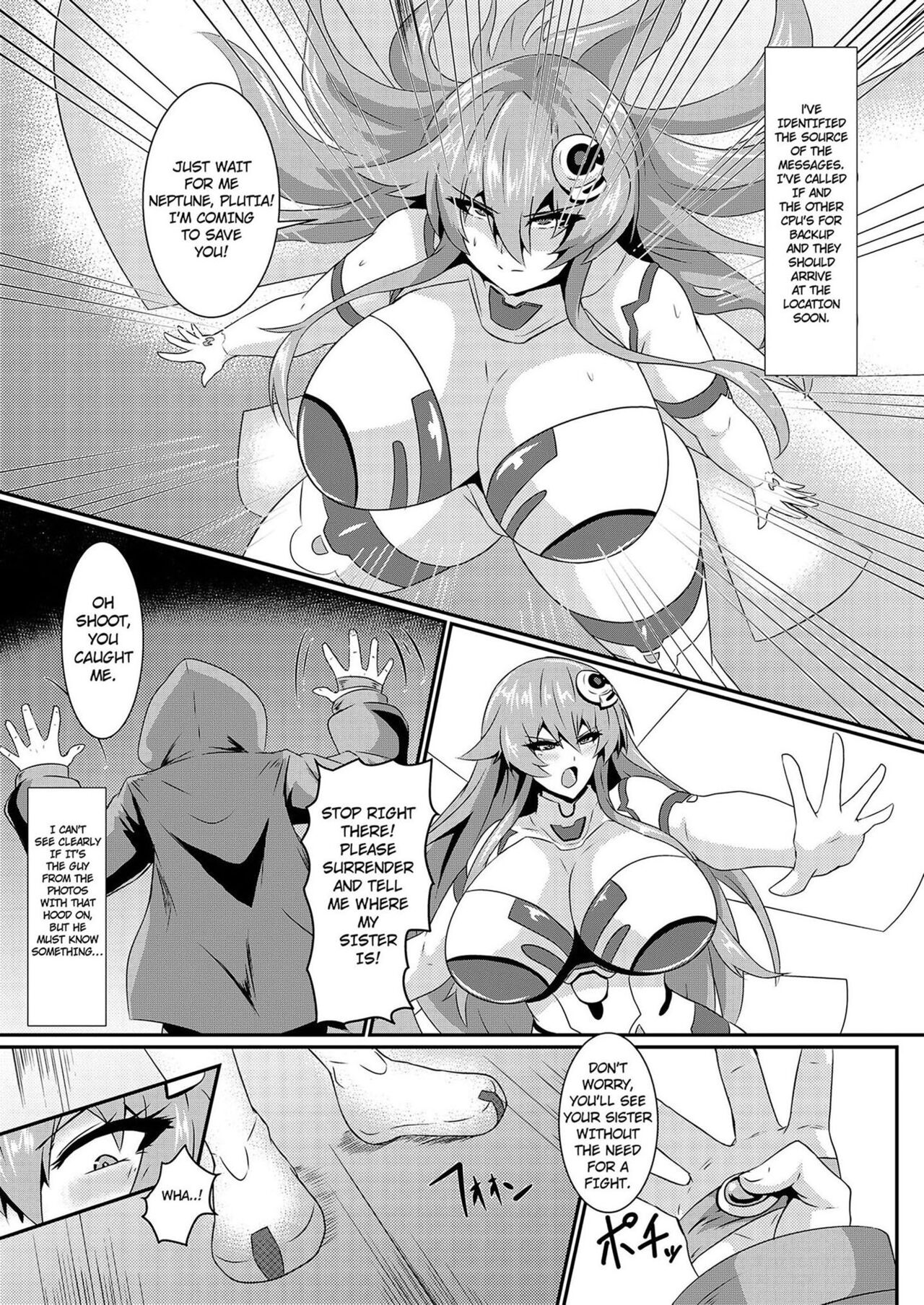 [Shiro Brownie (Seshiro)] Pleasure of the Goddesses -Nep- (Hyperdimension Neptunia) [English] [Digital] изображение № 3