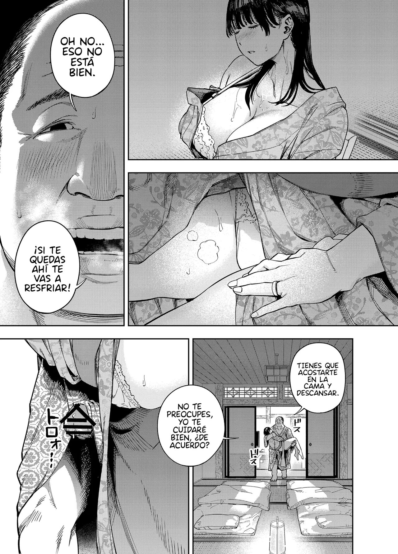 [Ougon Shinshi Club (Kaniguruma)] Gifu ni Dakareru Tsuma Yui Hen I | Mi Esposa Yue Siendo Abrazada Por Su Suegro Parte 1 [Spanish] [JosephDLico] 画像番号 20