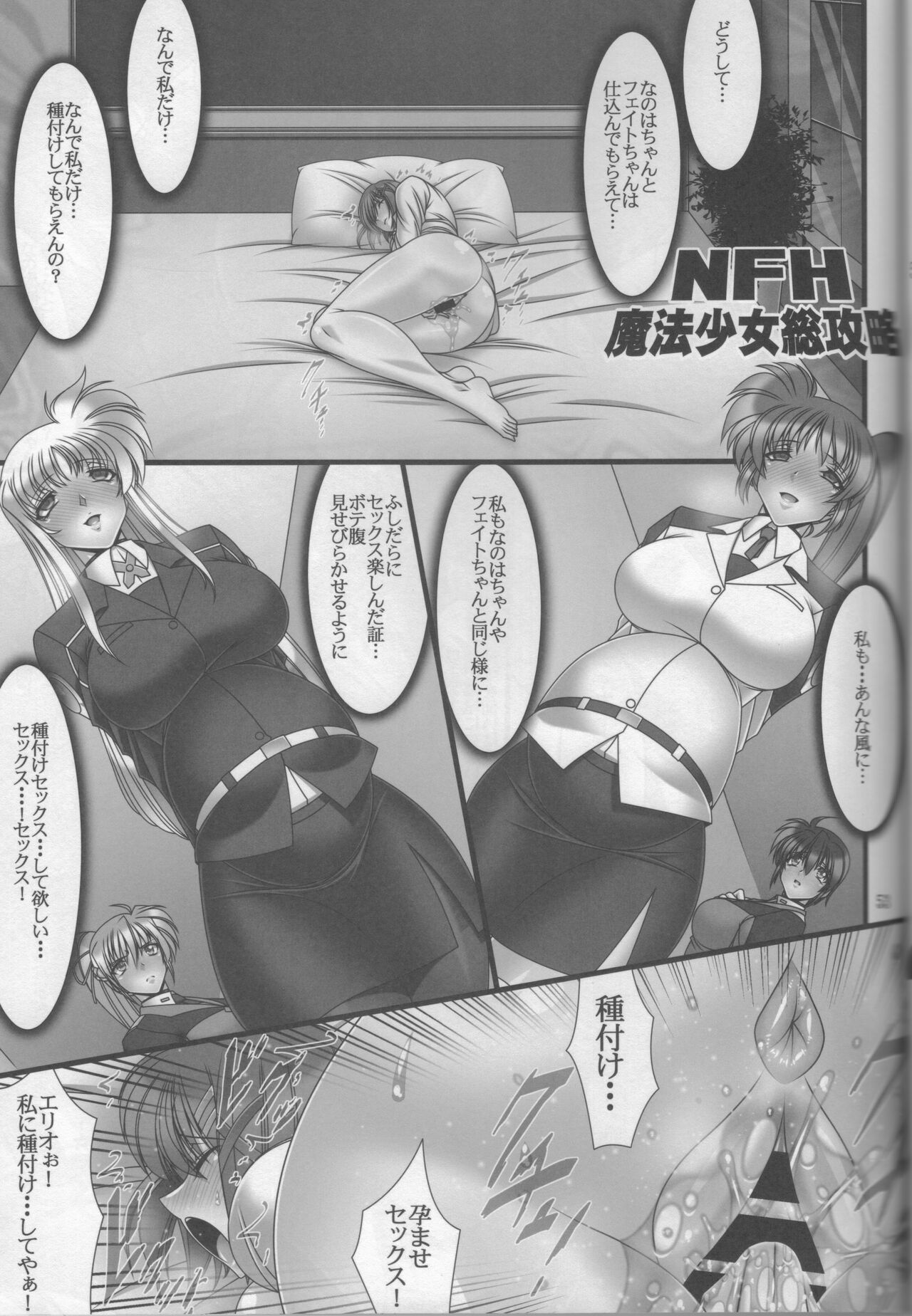 (C102) [BOBCATERS (Hamon Ai)] DISTRICT N Vol. 2 (Mahou Shoujo Lyrical Nanoha) image number 52
