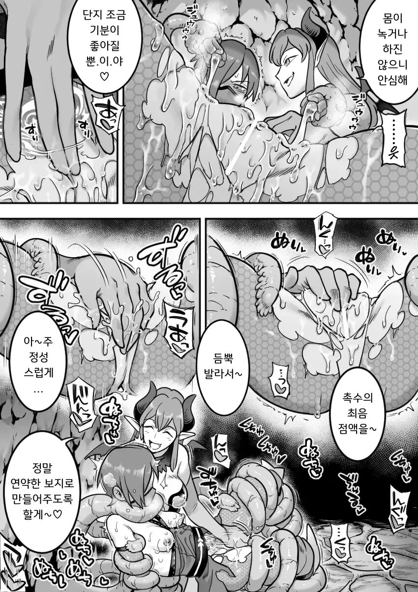 [Shine Nabyss] Mahou Shoujo Haiboku -Ayame Shokushu Ryoujoku Hen- | 마법소녀 패배 -아야메 촉수 능욕편- [Korean] [Wood1989] 图片编号 67