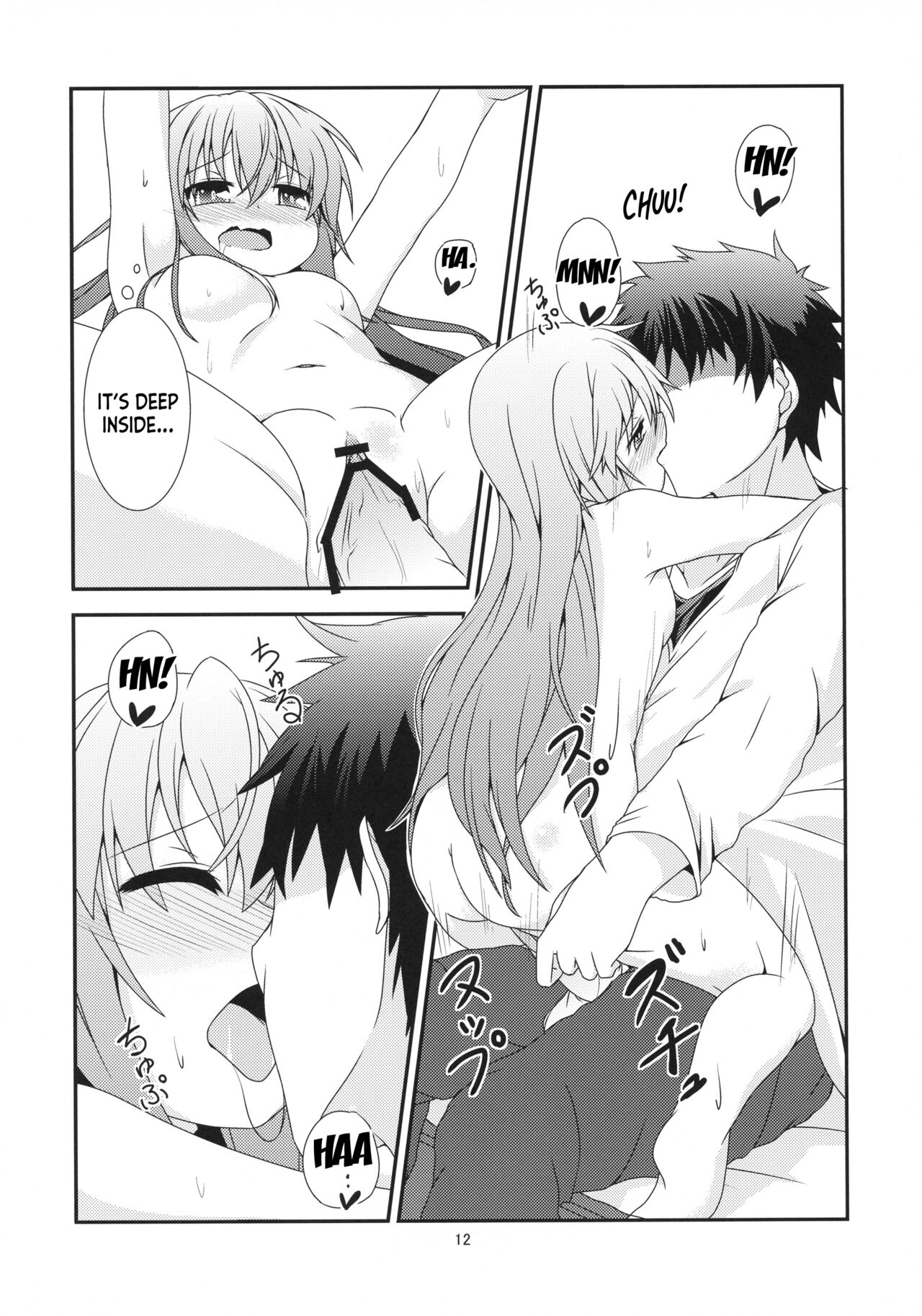 (C84) [Angel of Blue Sky (Toito)] Motto Watashi o Kamatte yo! (Touhou Project) [English] [desudesu] image number 14