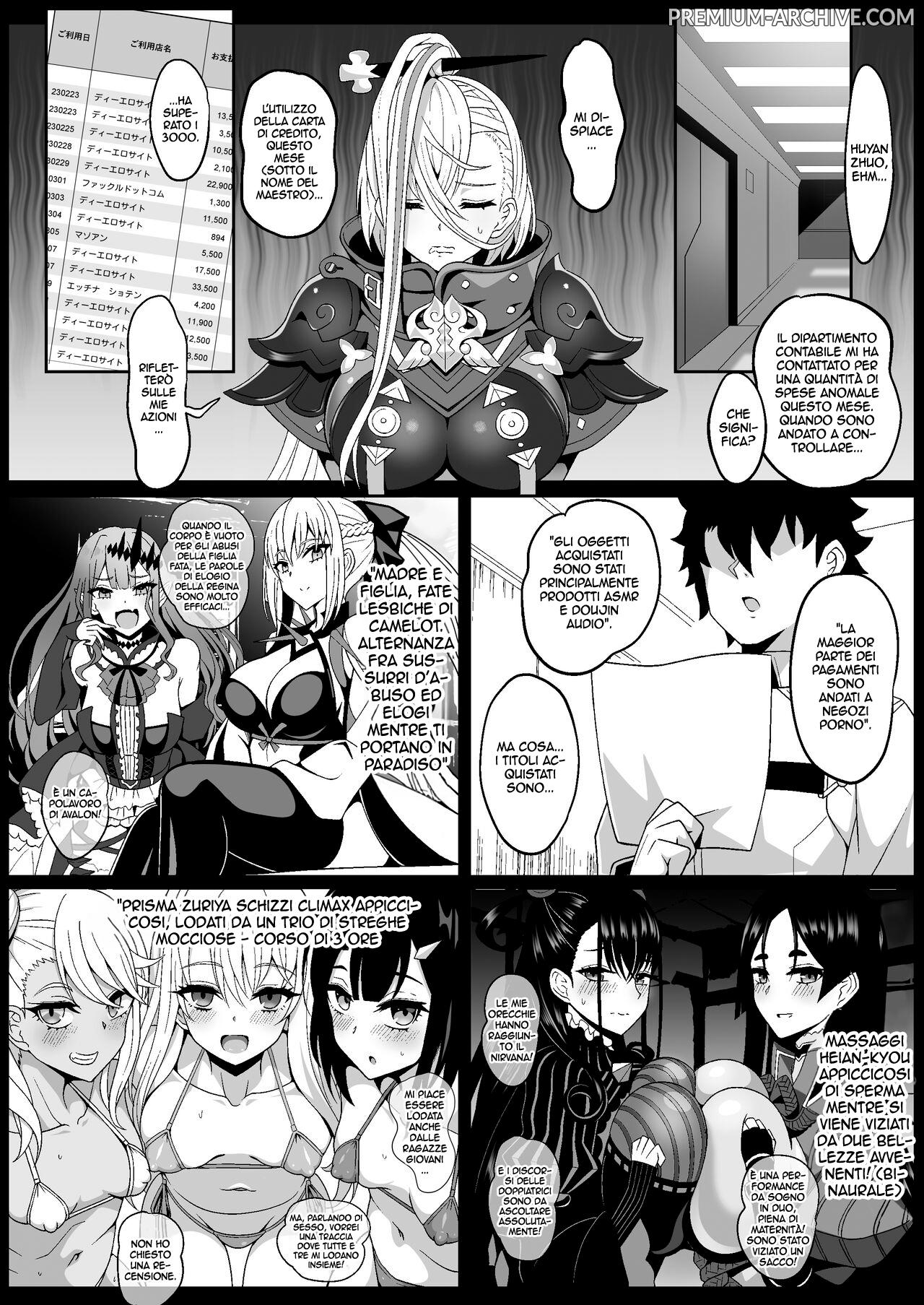 [Nyala Ponga (Sekai Saisoku no Panda)] PakoPakoEmpu | La Punizione della Serva (Fate/Grand Order) [Italian] [Digital] 6eme image