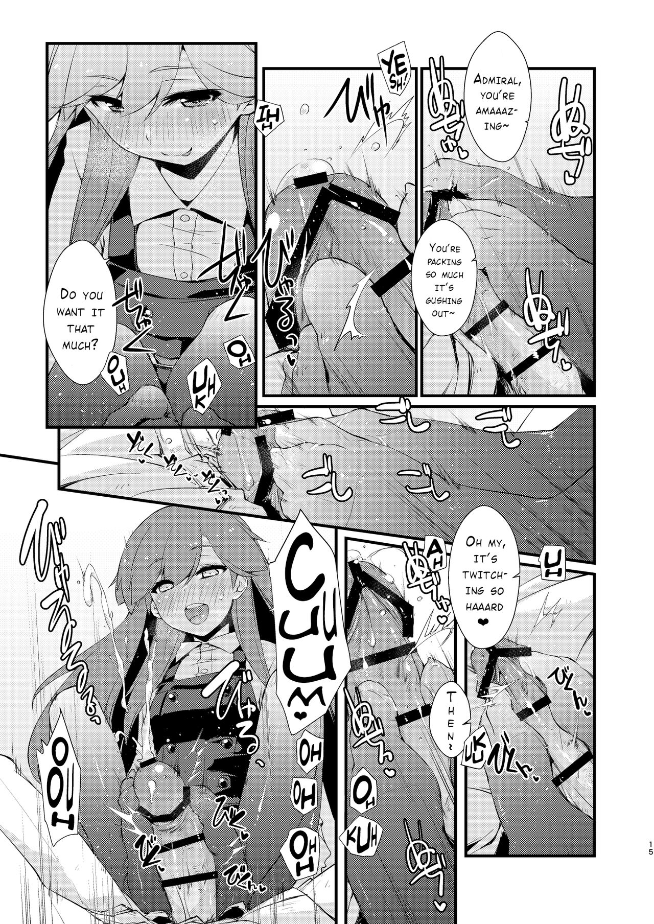 [Chimeishou (Ami Hideto)] Arashio-chan no Tsumasaki. (Kantai Collection -KanColle-) [English] {Hennojin} [Digital] 15eme image