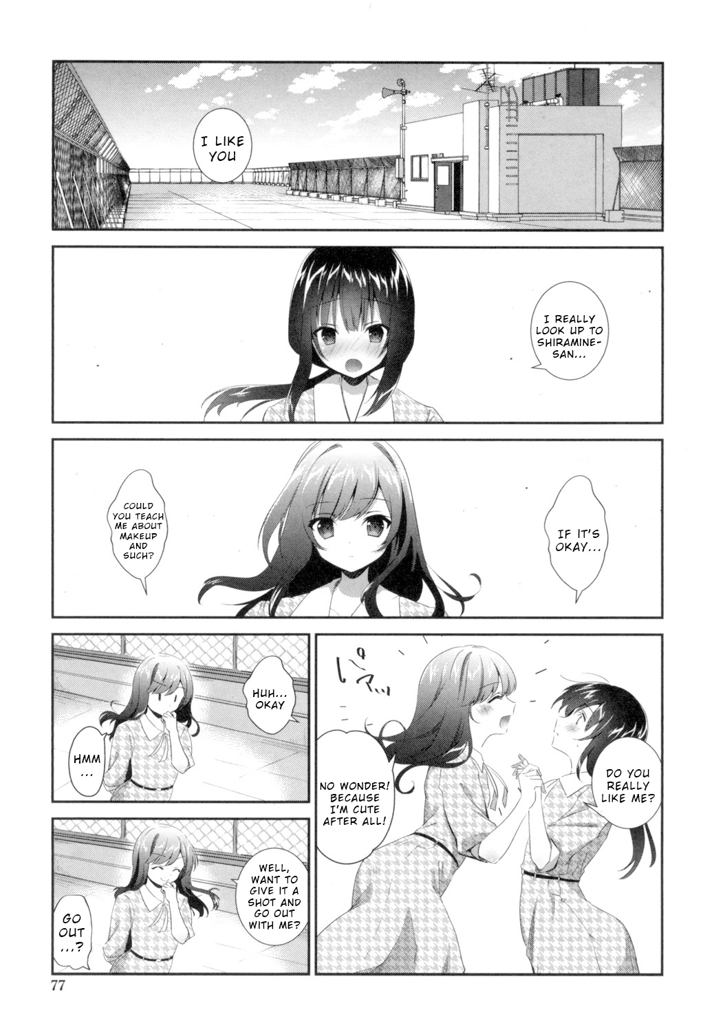 [Amanagi Seiji] Yuri-Iro no Hibi Chapter 4 [English] [Wrecking Army] [Digital] image number 1