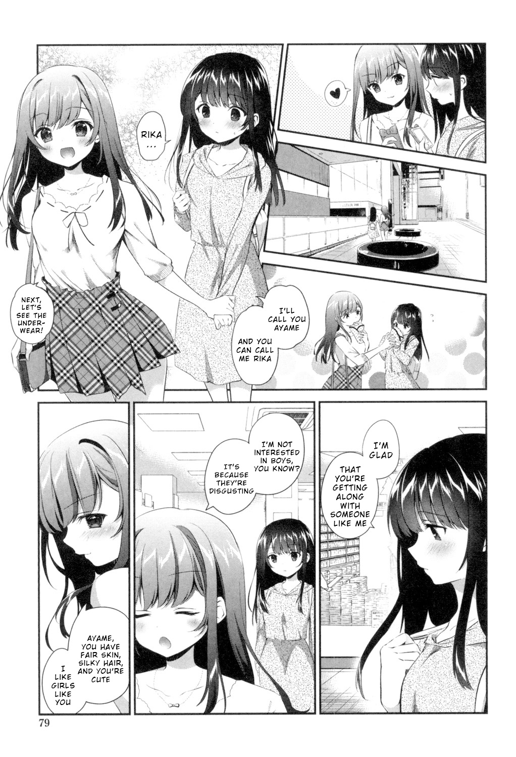 [Amanagi Seiji] Yuri-Iro no Hibi Chapter 4 [English] [Wrecking Army] [Digital] image number 3