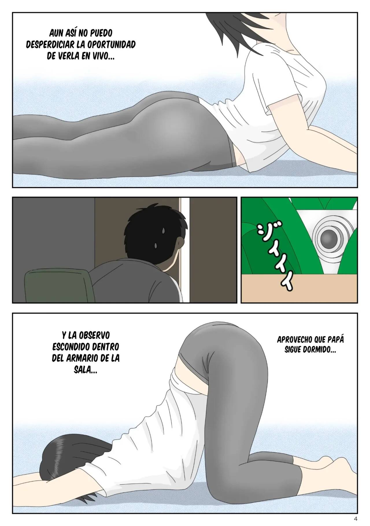 [Mizuarai no kai] Onaneta Kaa-san | Mamá  es mi material para masturbación 01 [Spanish] [McLovin] imagen número 4