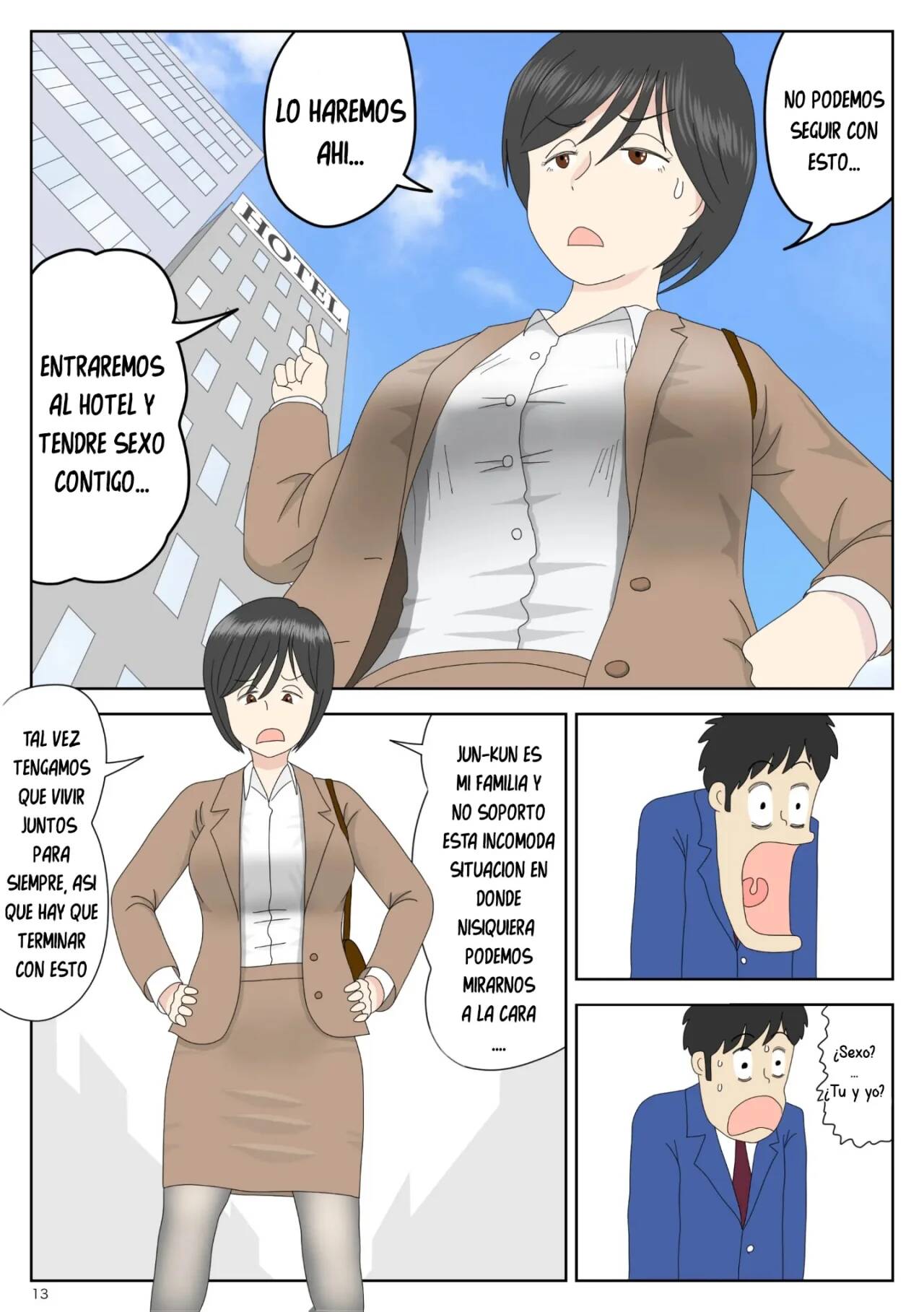 [Mizuarai no kai] Onaneta Kaa-san | Mamá  es mi material para masturbación 01 [Spanish] [McLovin] imagen número 13