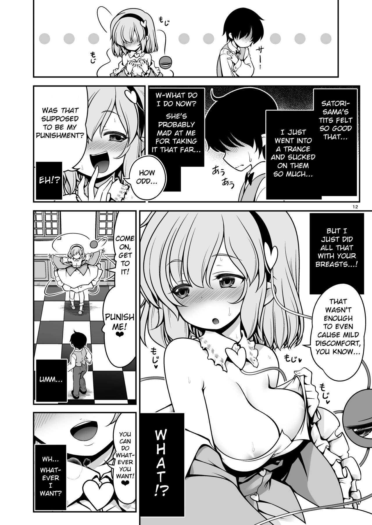 [Yosutebito na Mangakaki (Tomoki Tomonori)] Oshioki Dakara Nani shite mo Ii no yo | It's Supposed to Be a Punishment, So You Can Do Whatever You Want! (Touhou Project) [English] [Digital] 图片编号 12